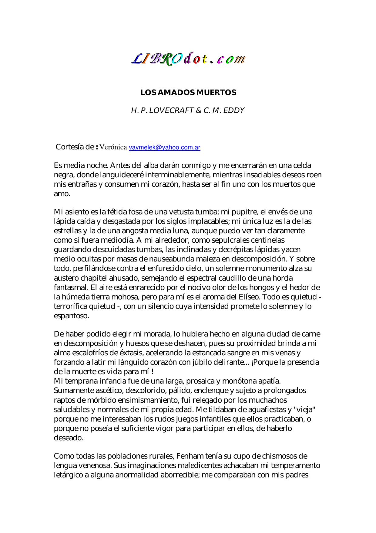 Microsoft Word - amados_muertos.doc