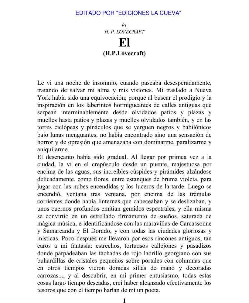 Microsoft Word - Howard P. Lovecraft - El.doc