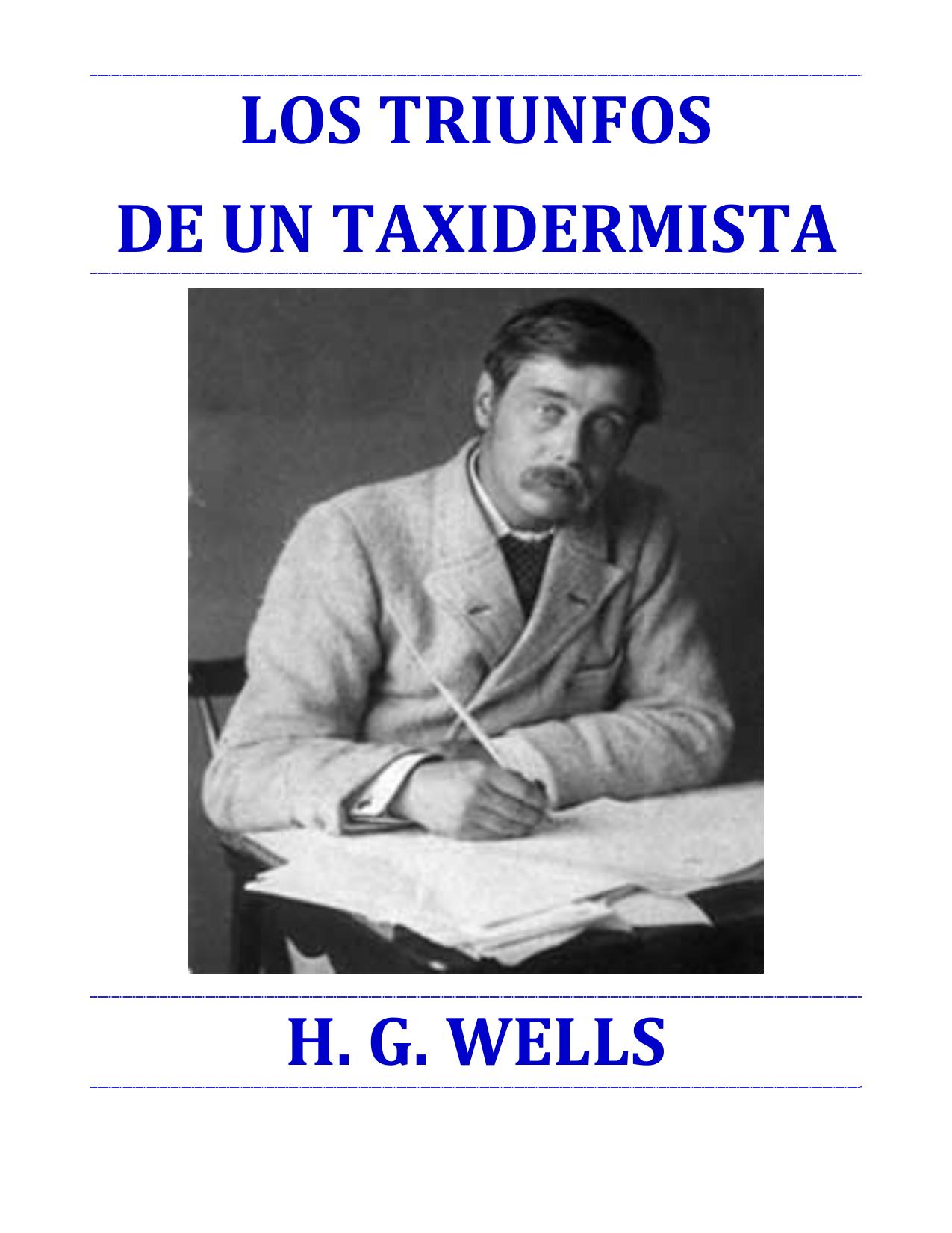 Microsoft Word - Lostriunfosdeuntaxidermista.doc