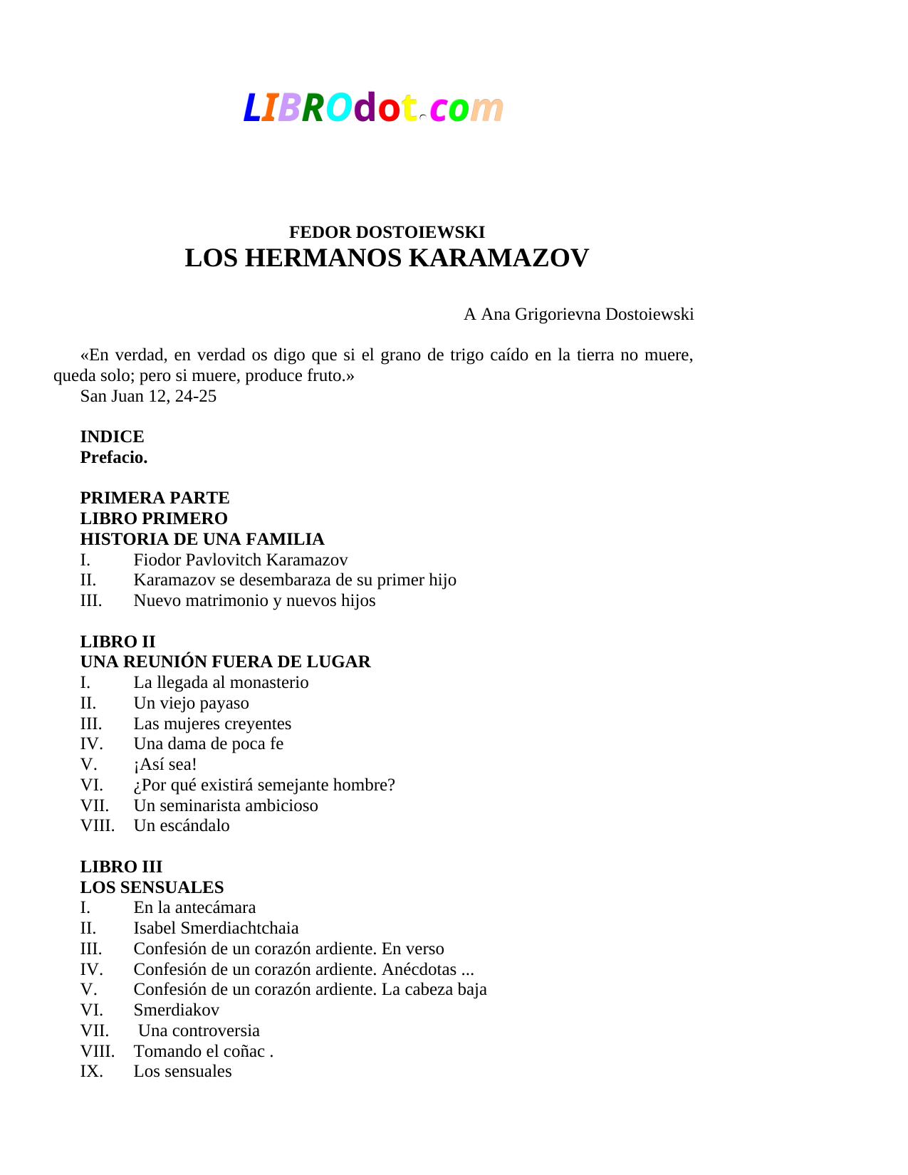 LOS HERMANOS KARAMAZOV