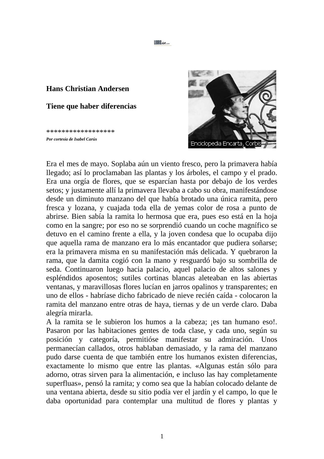 Tiene que haber diferencias