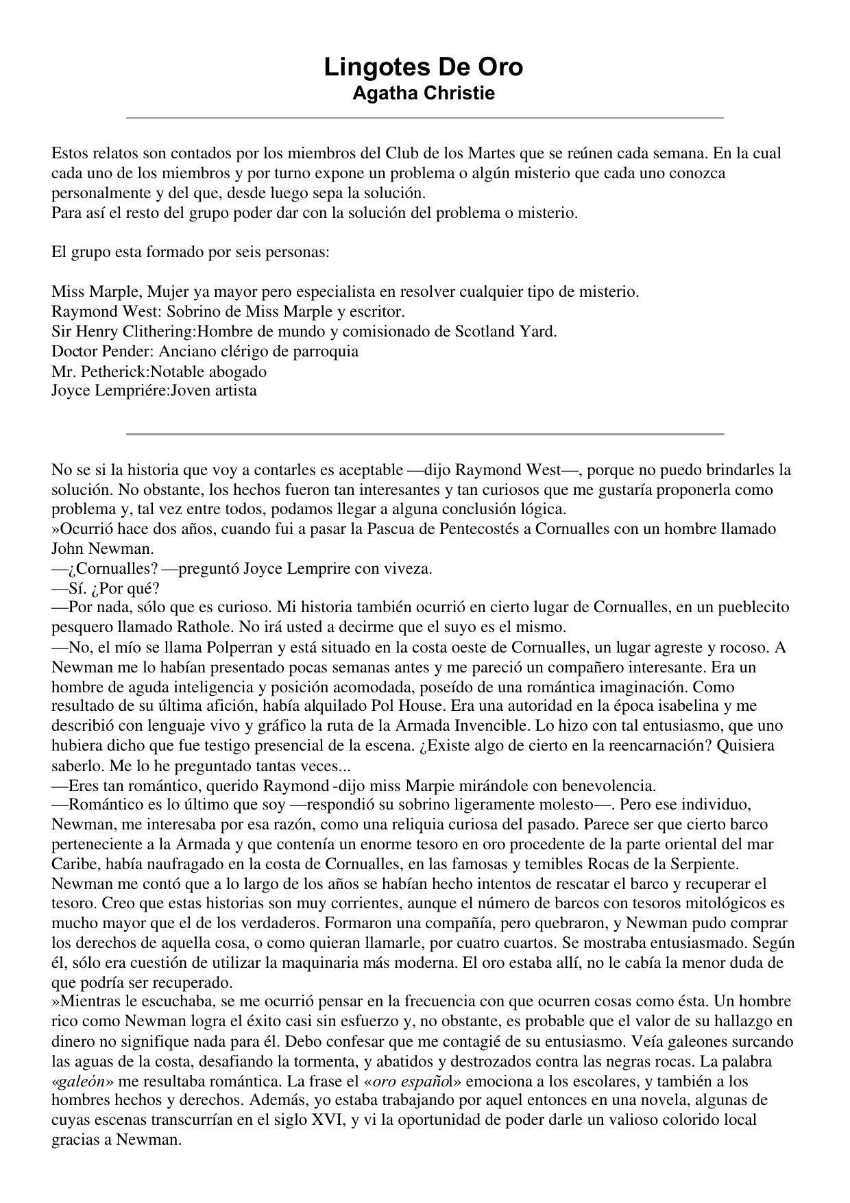 Microsoft Word - Lingotes De Oro.doc