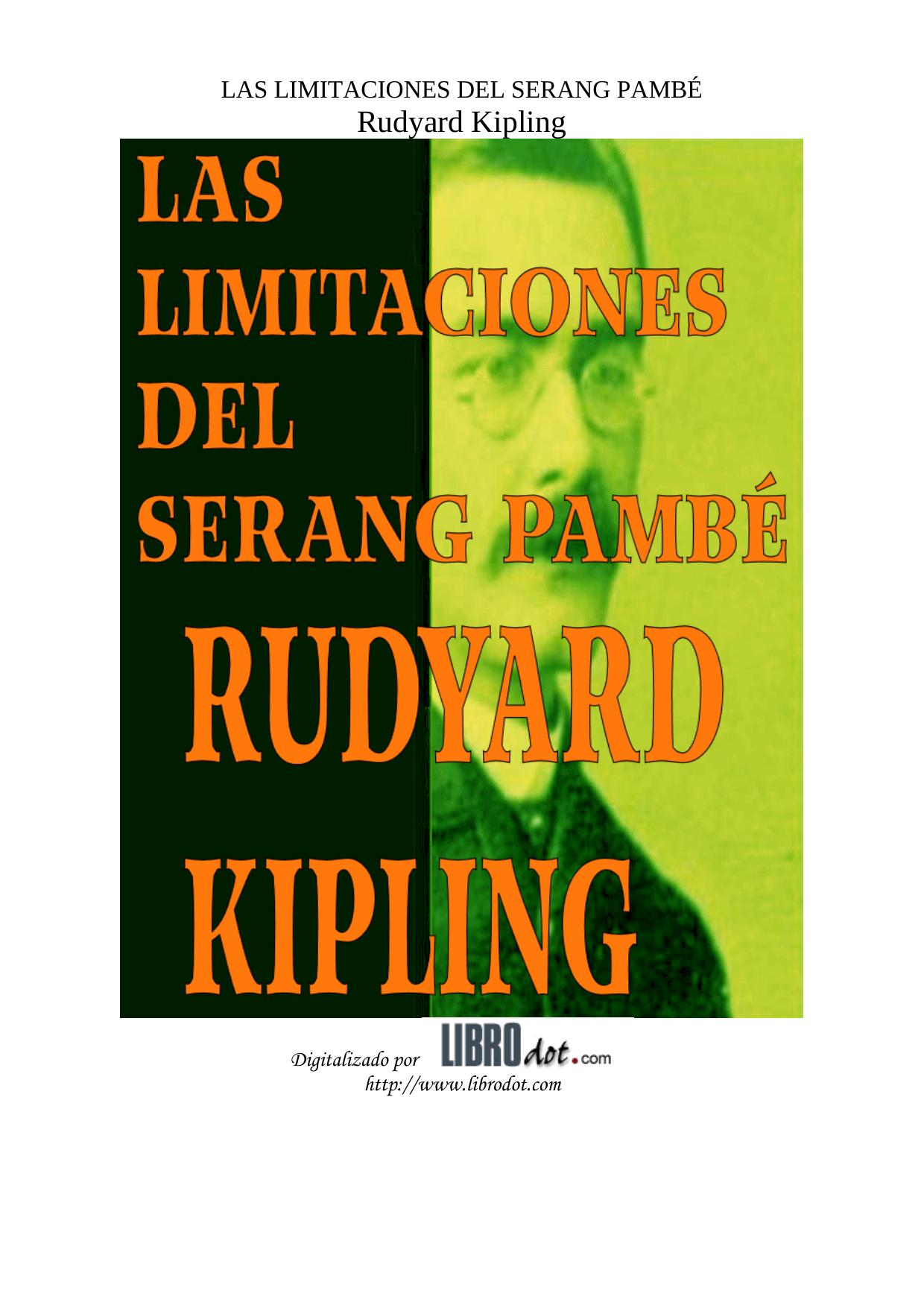 Microsoft Word - KIPLING - LAS LIMITACIONES DEL SERANG PAMBE.doc