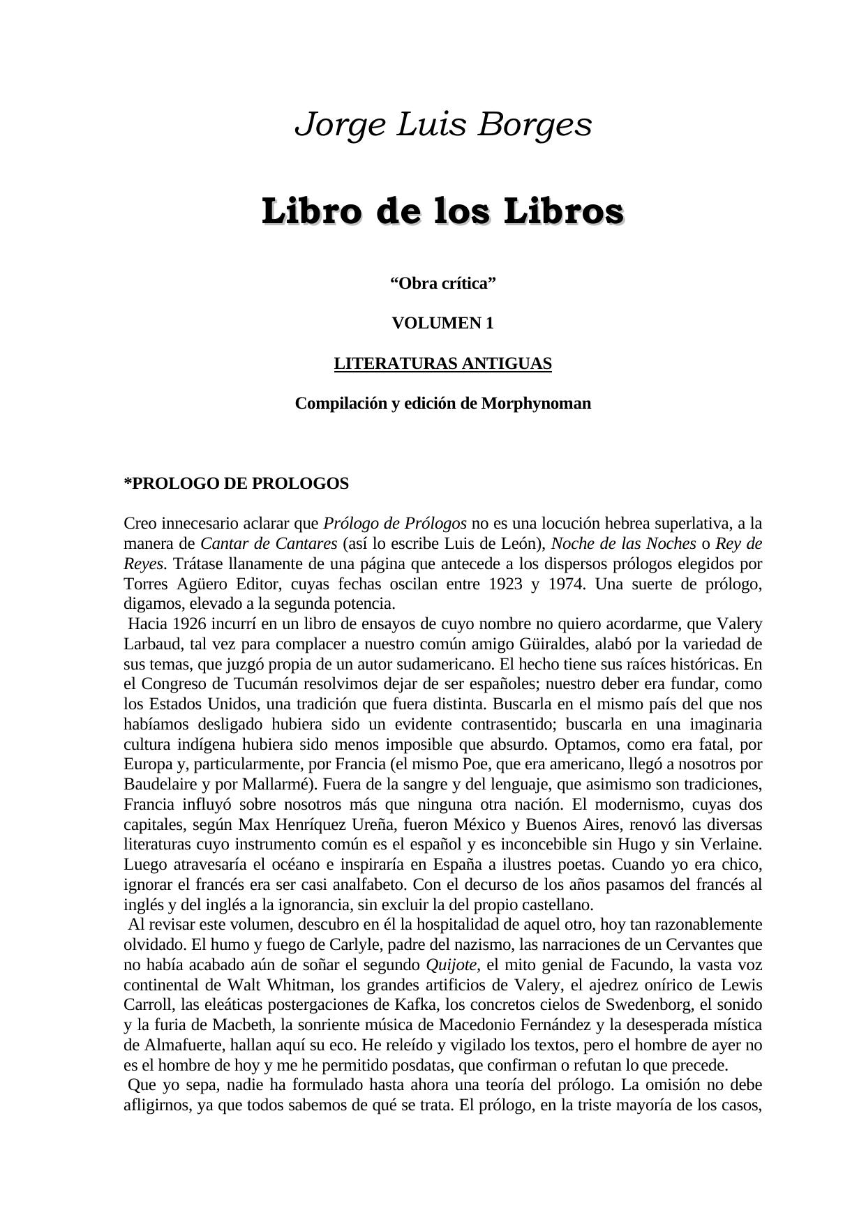 Microsoft Word - Borges, Jorge Luis - Libro De Los Libros.doc