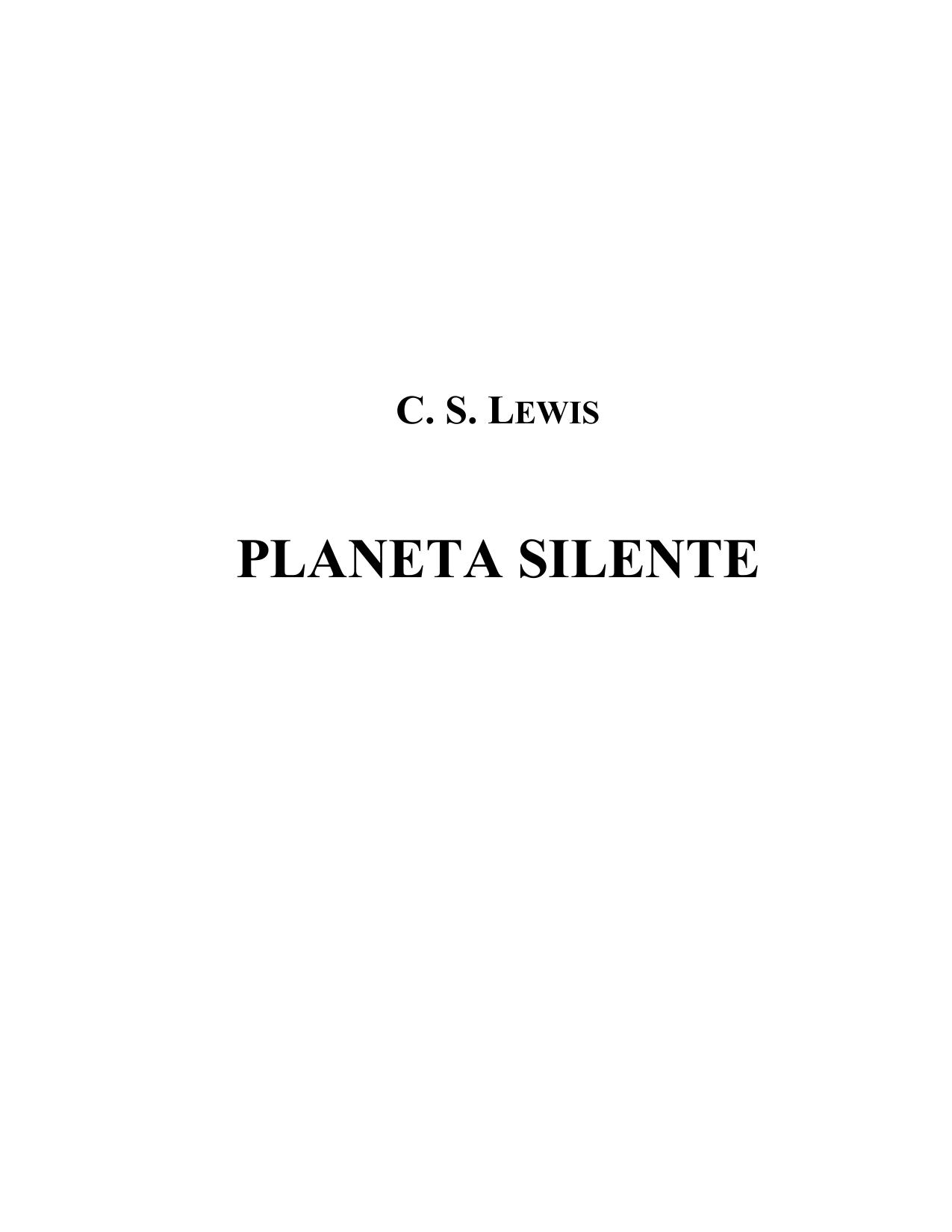 PLANETA SILENTE