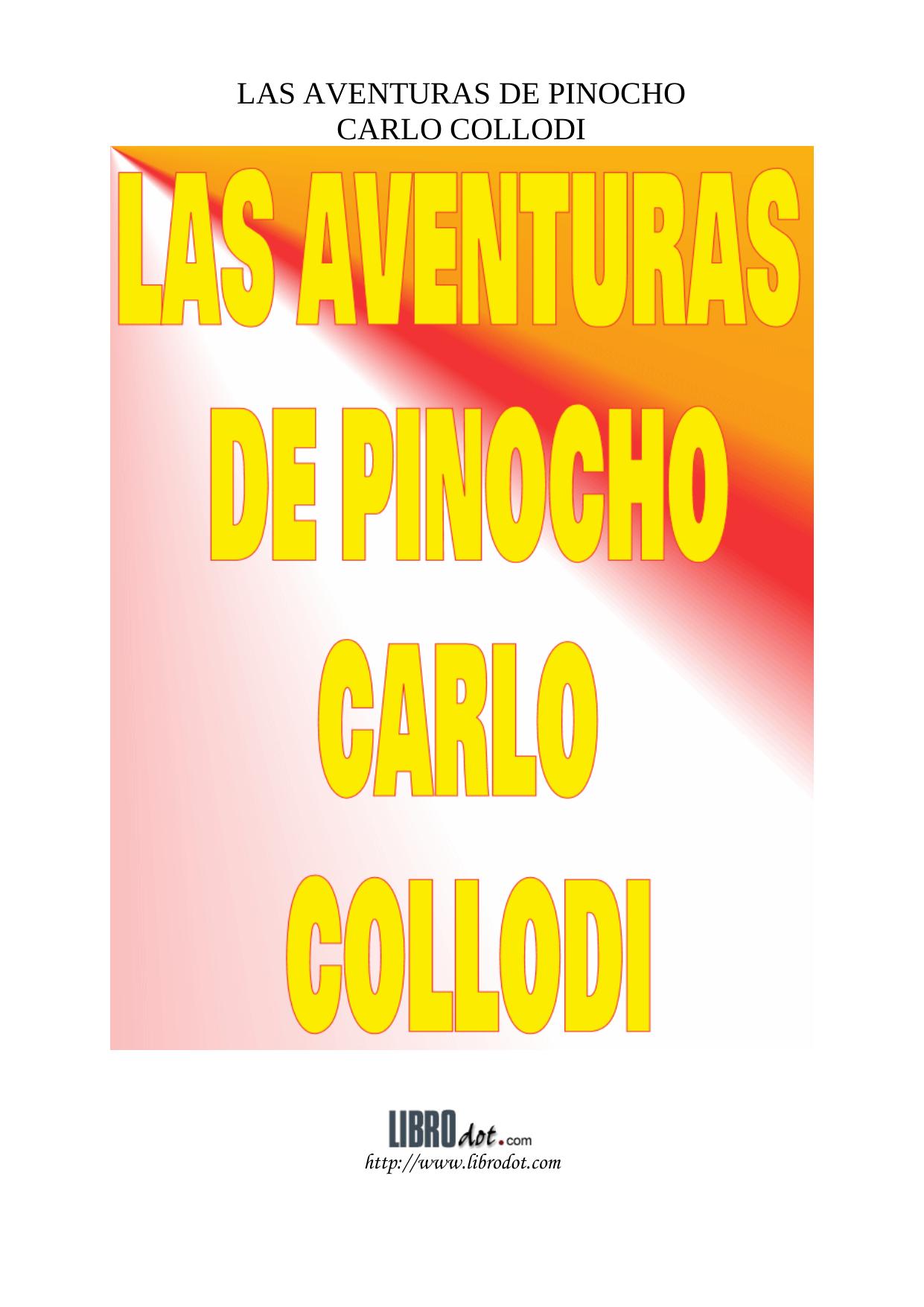 Microsoft Word - Aventuras de PINOCHO.doc