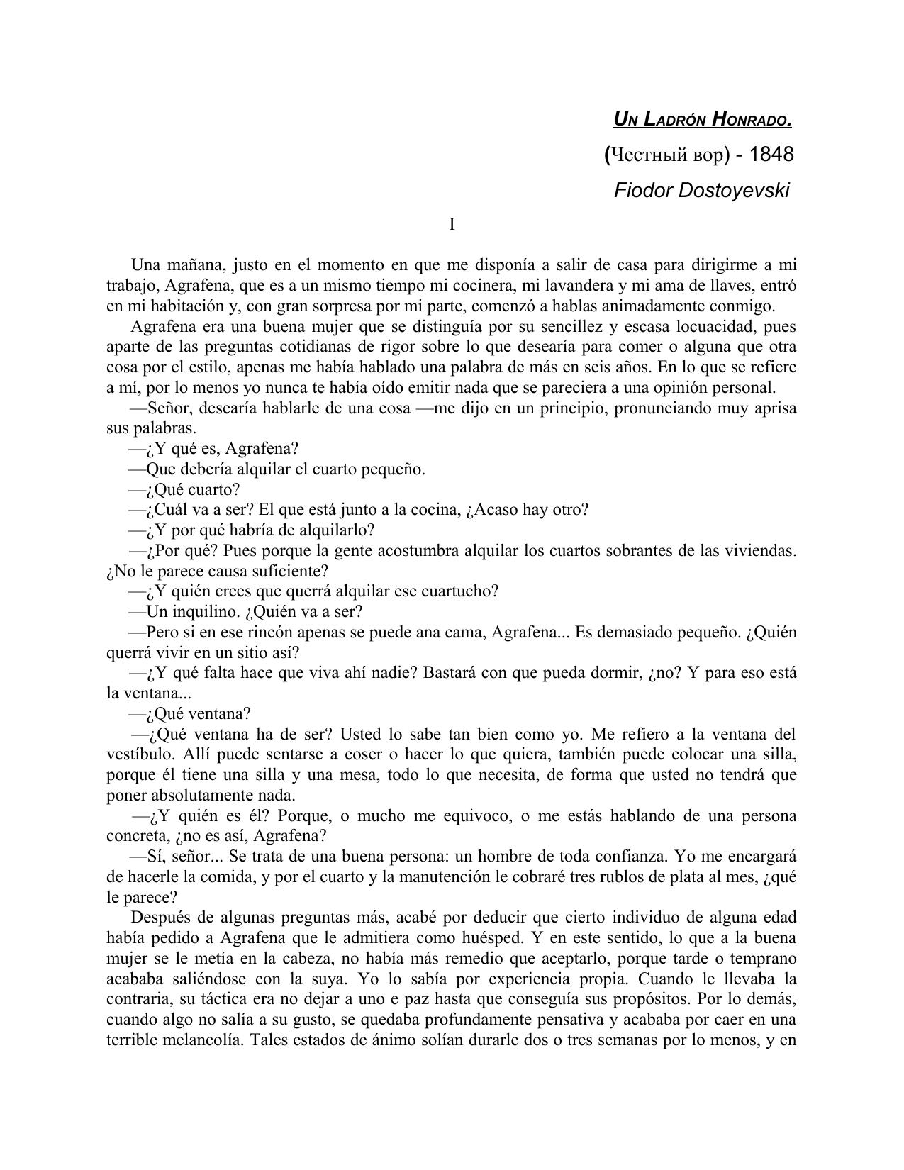 Ladrón Honrado (1848)