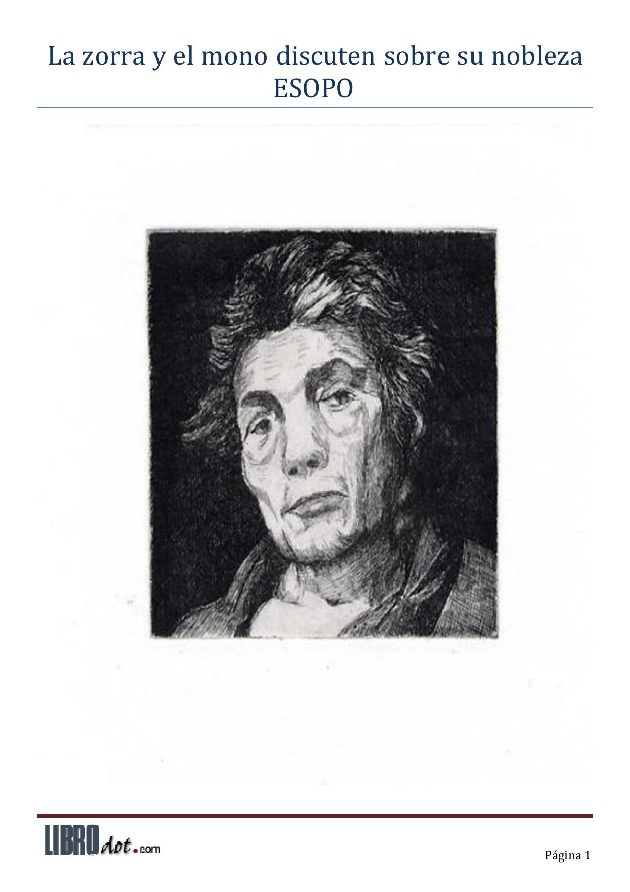 Microsoft Word - La zorra y el mono discuten sobre su nobleza.doc