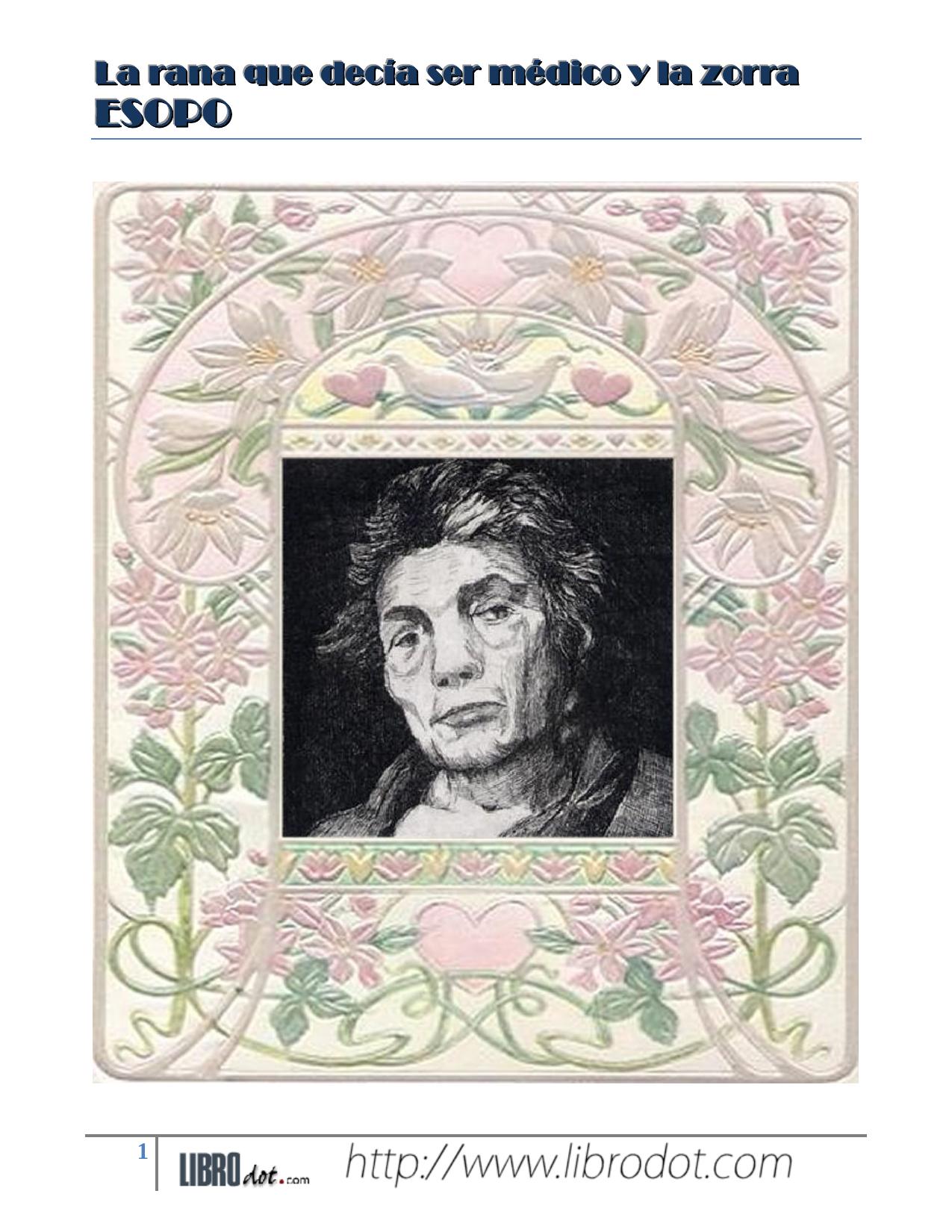 Microsoft Word - La rana que decia ser medico y la zorra.doc