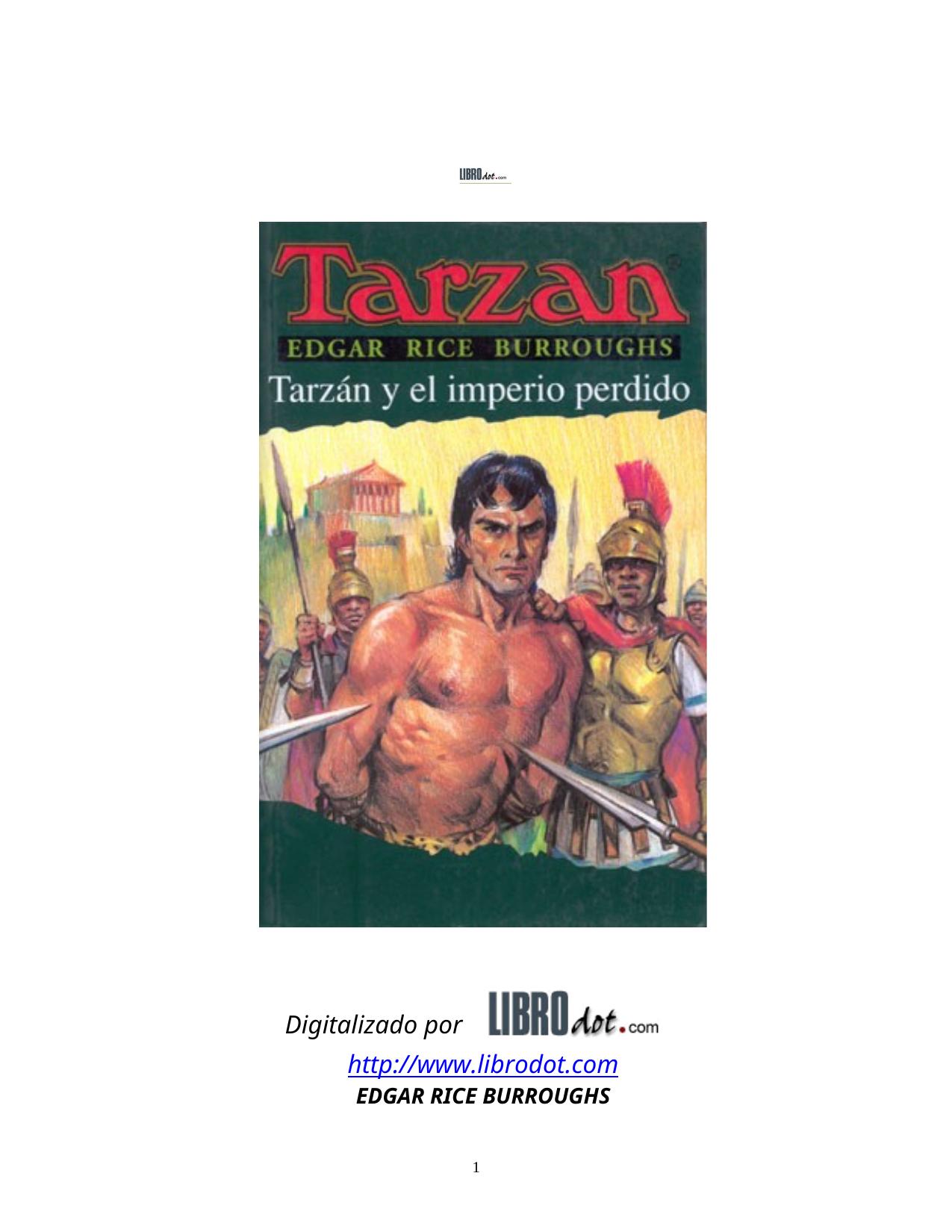 Tarzán, y el imperio perdido