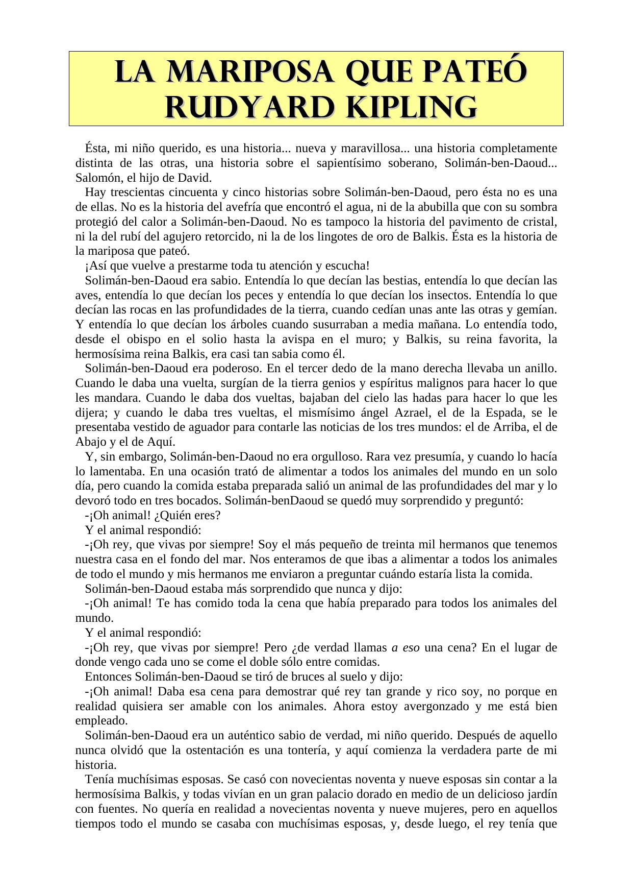 Microsoft Word - LA MARIPOSA QUE PATEO.doc