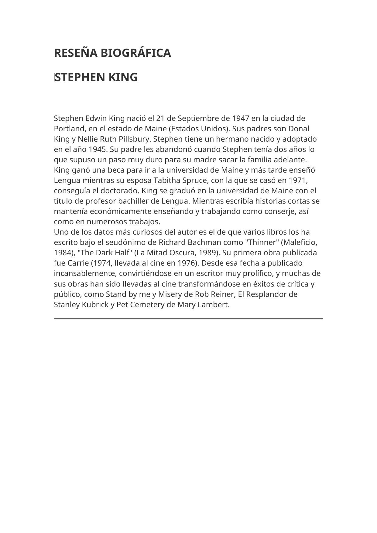 RESEÑA BIOGRÁFICA