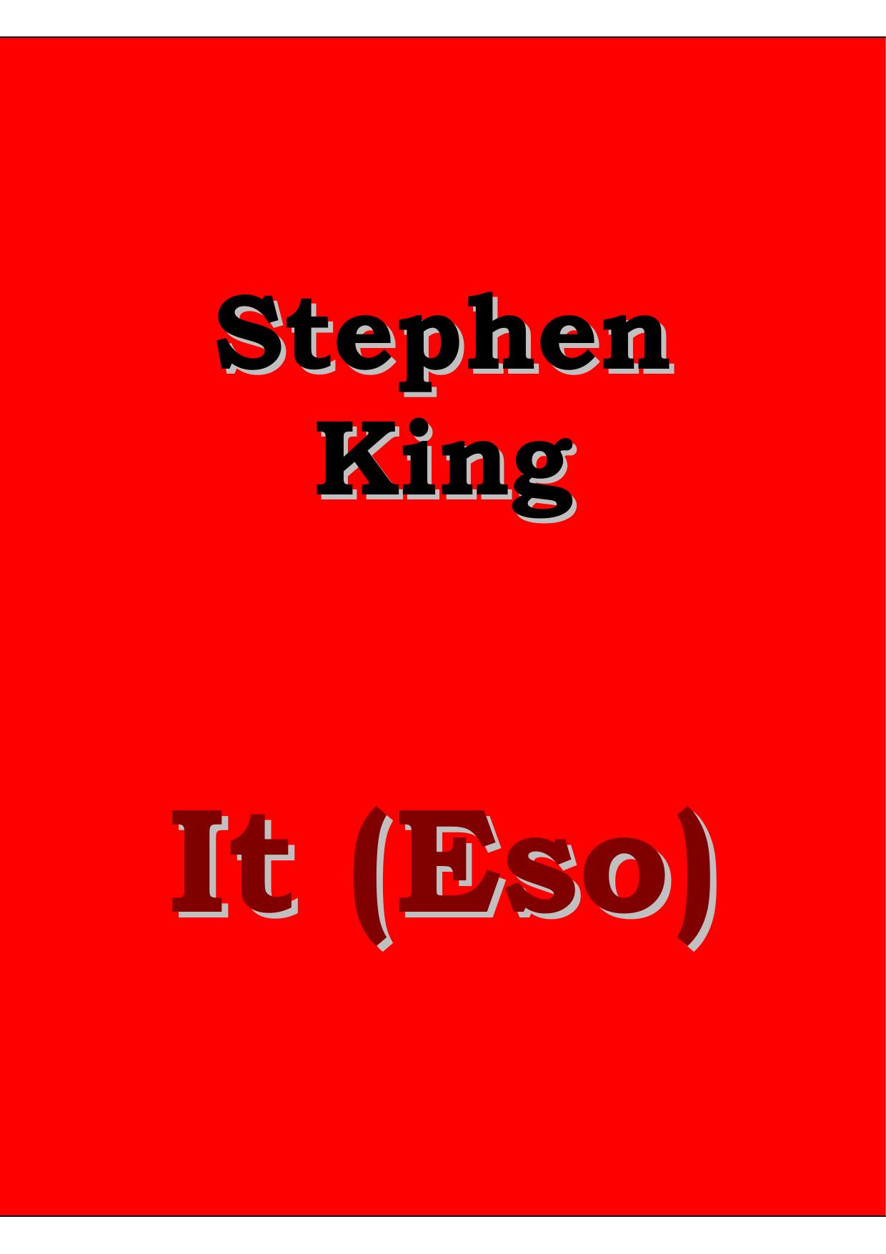 Microsoft Word - King, Stephen - IT _Eso_.DOC.doc