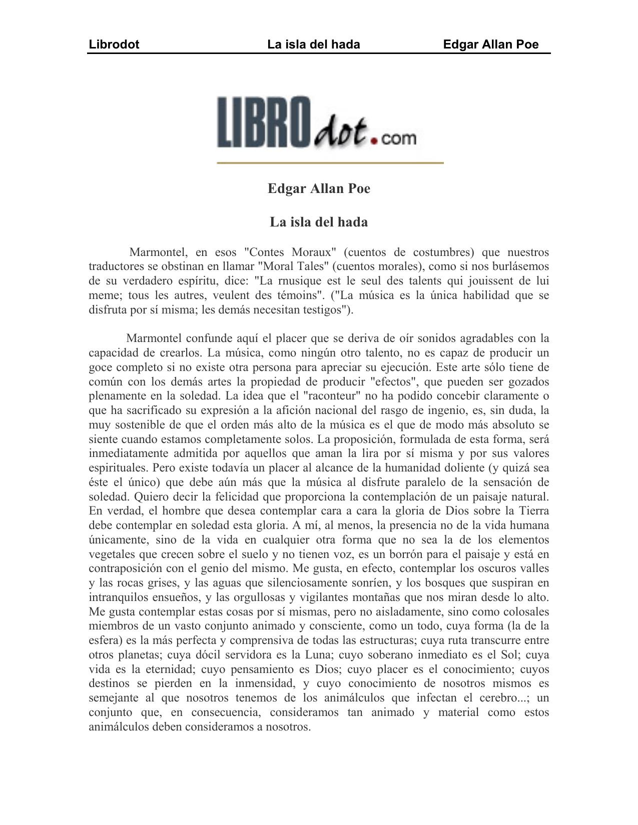 Microsoft Word - la isla del hada - allan poe.doc