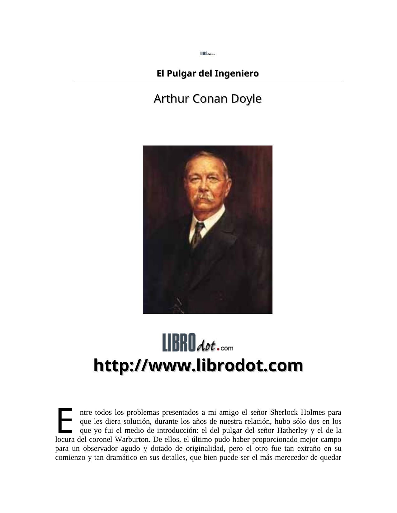 EL PULGAR DEL INGENIERO