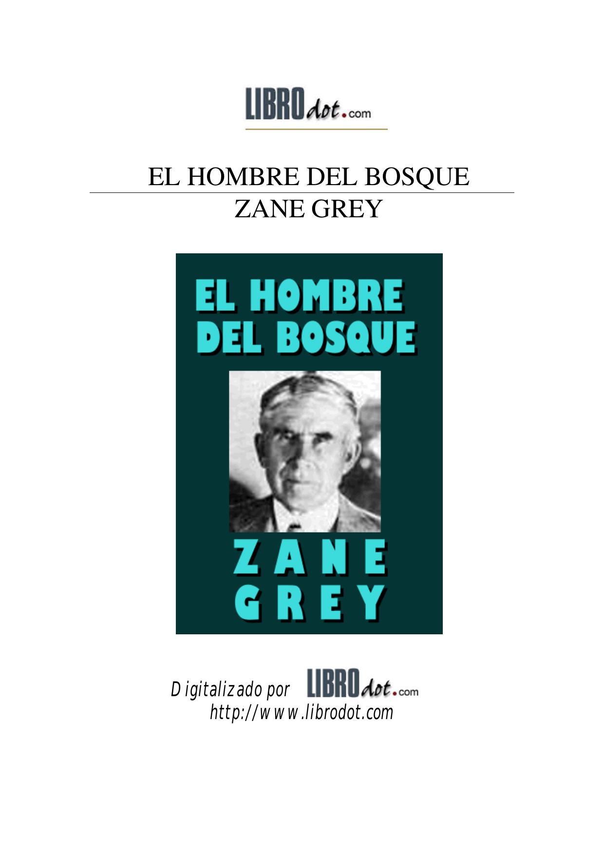 EL HOMBRE DEL BOSQUE