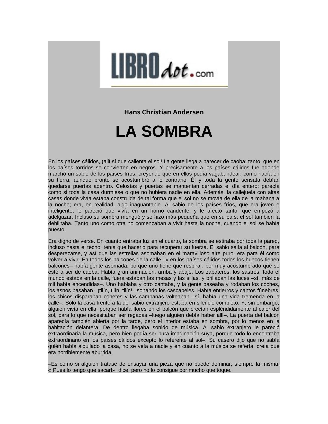 LA SOMBRA