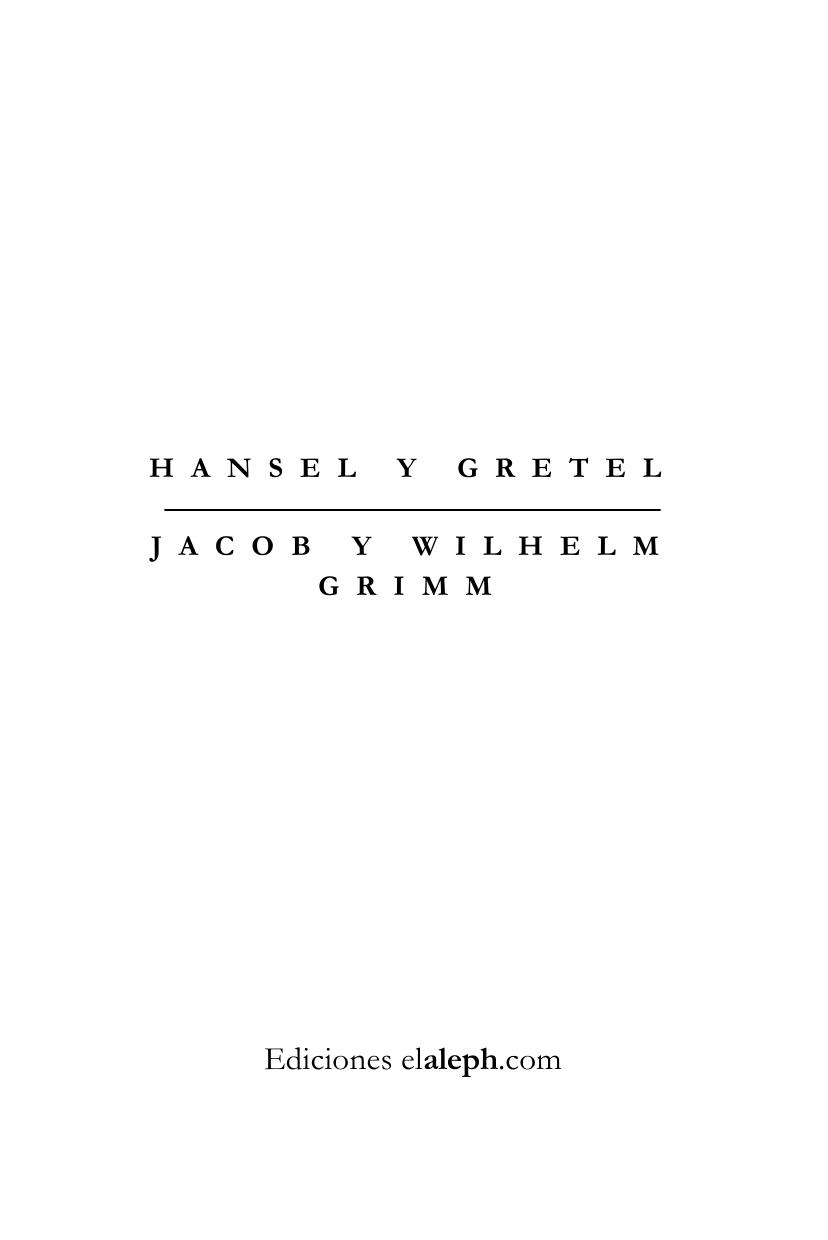 Hansel y Gretel