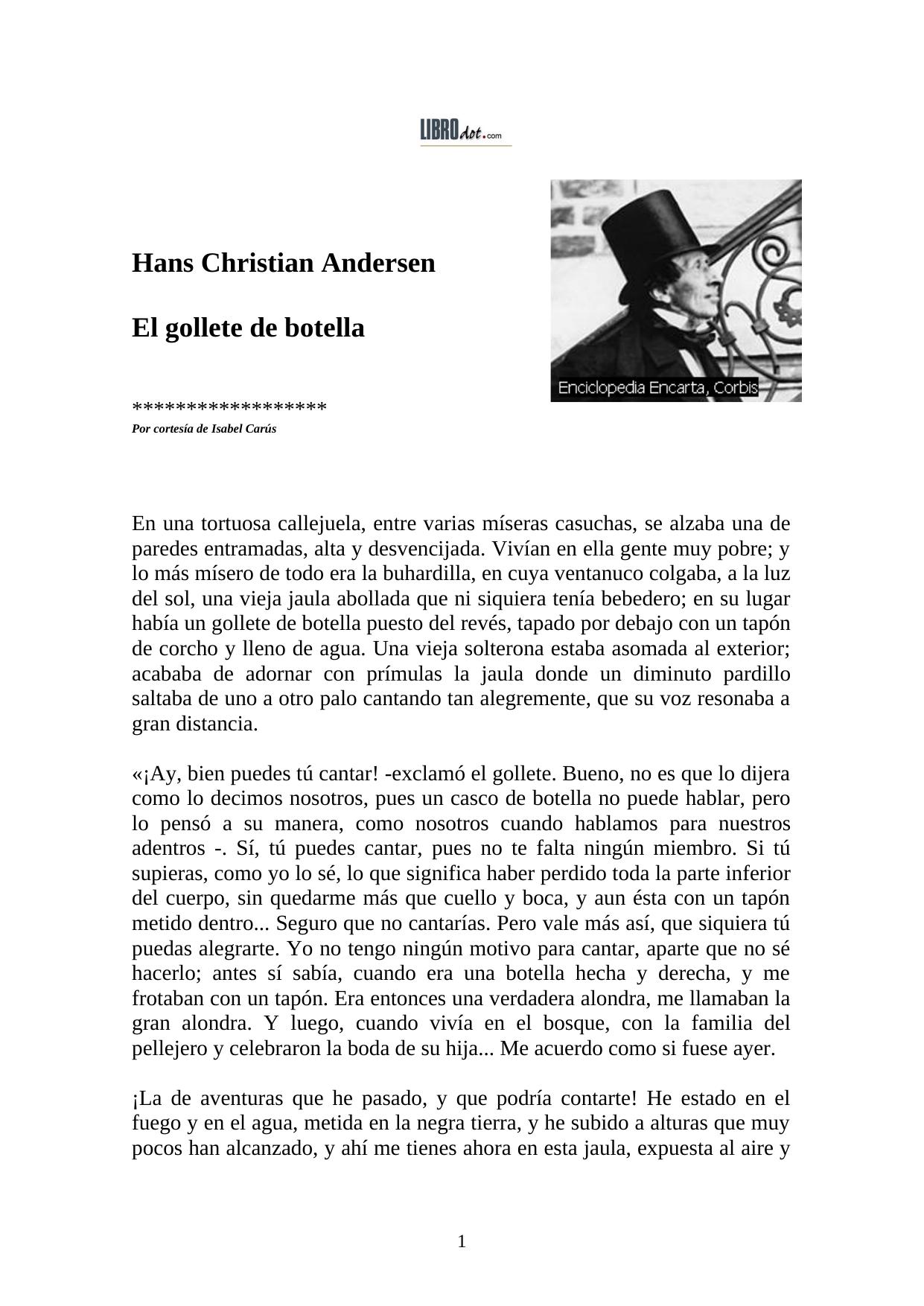 Gollete de botella El