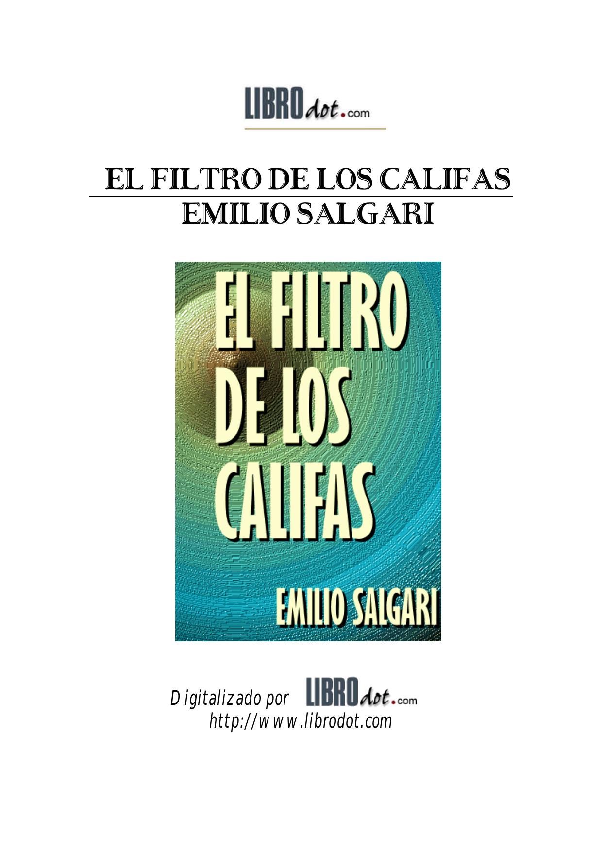 EL FILTRO DE LOS CALIFAS