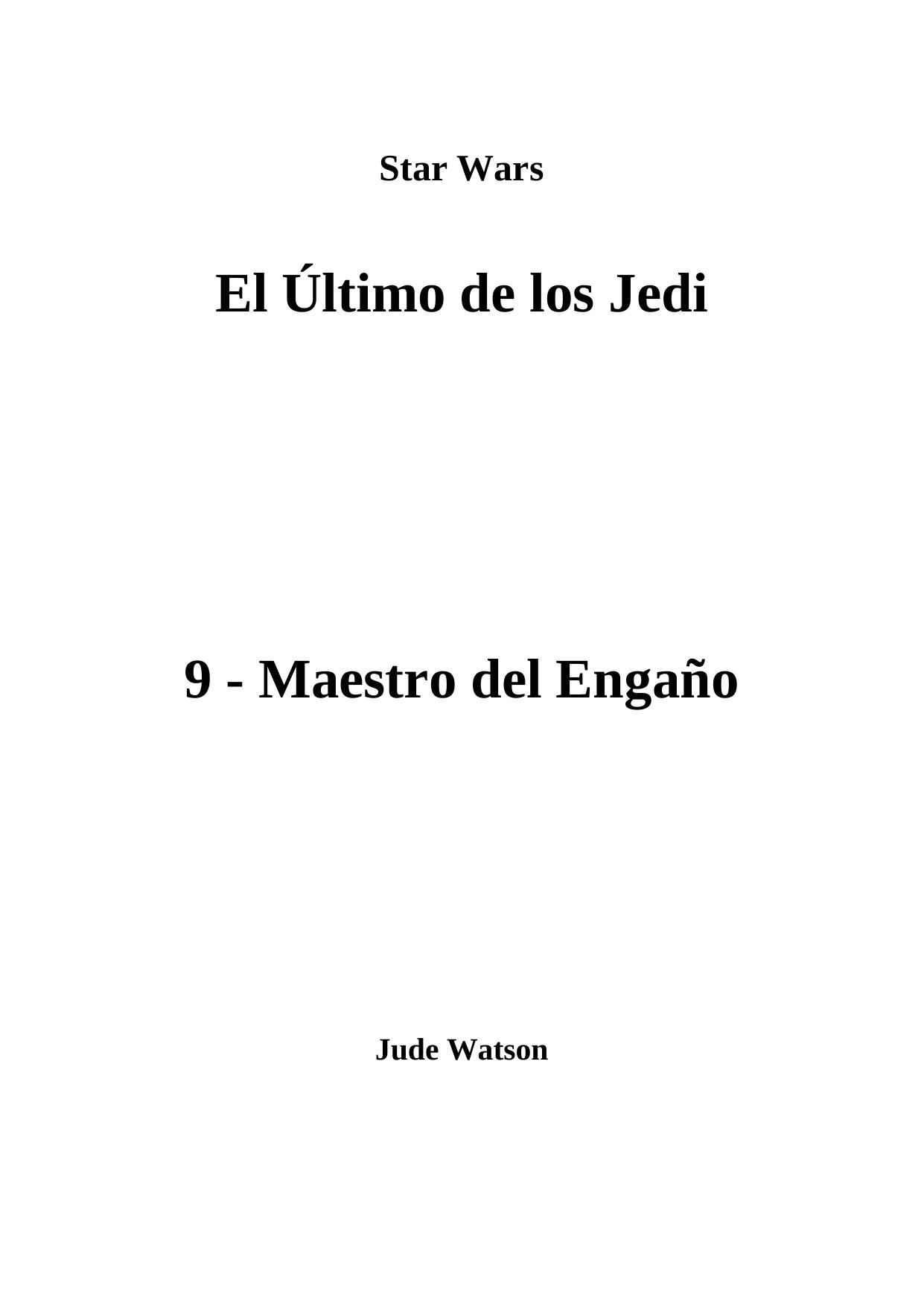 EUDLJ09 Maestro del Engano