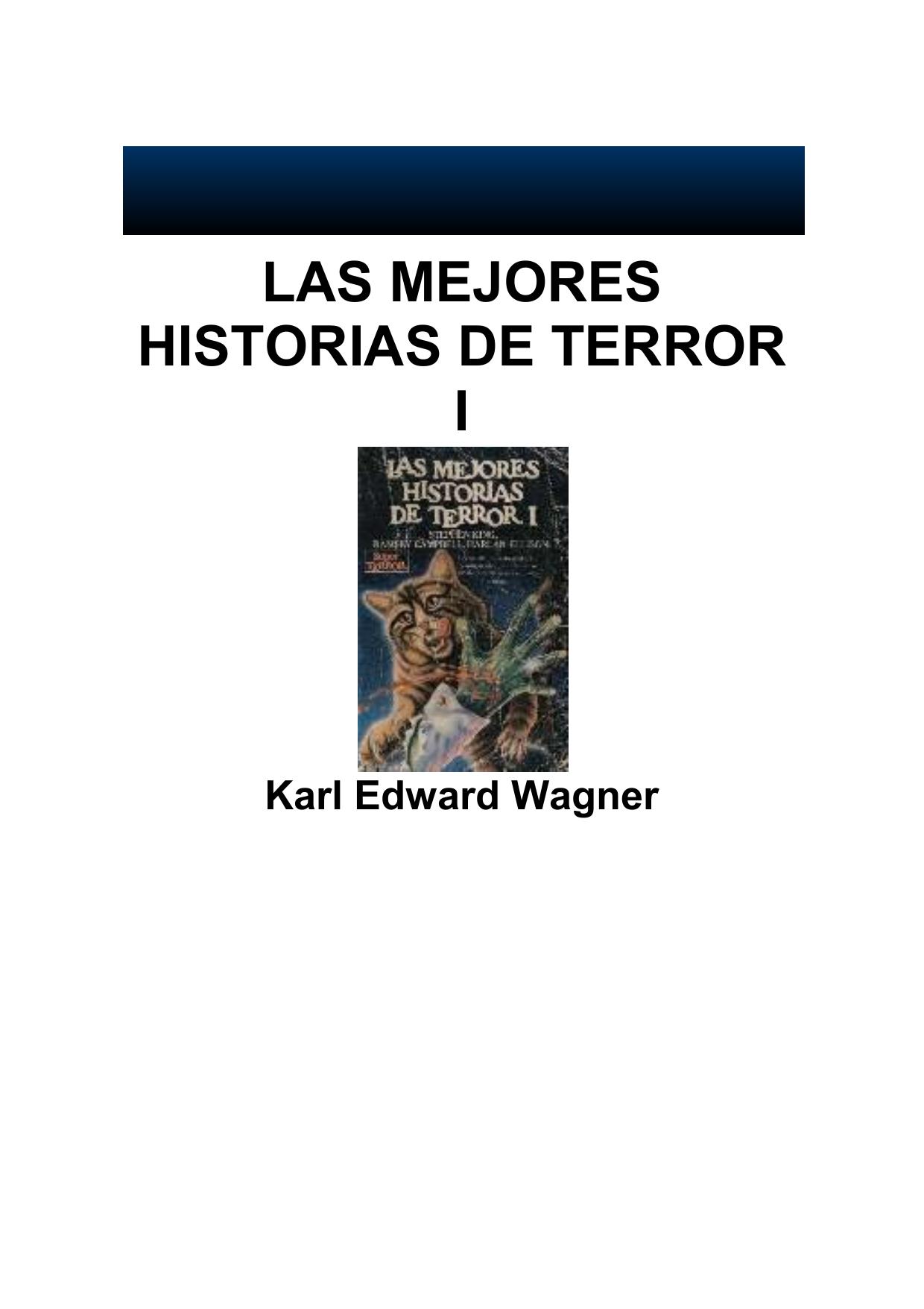 Microsoft Word - LAS MEJORES HISTORIAS DE TERROR I.doc