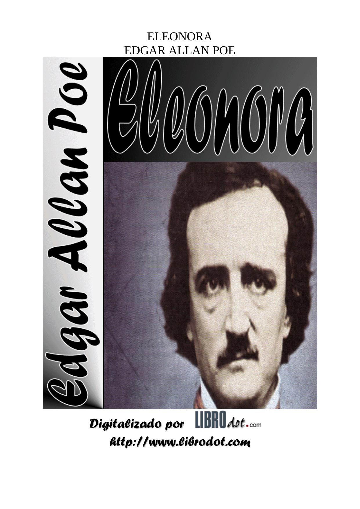 Microsoft Word - EDGAR ALLAN POE - ELEONORA.doc