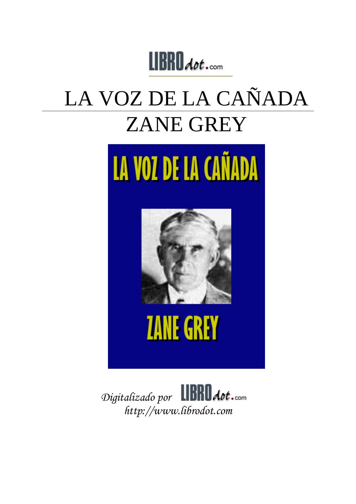 LA VOZ DE LA CAÑADA