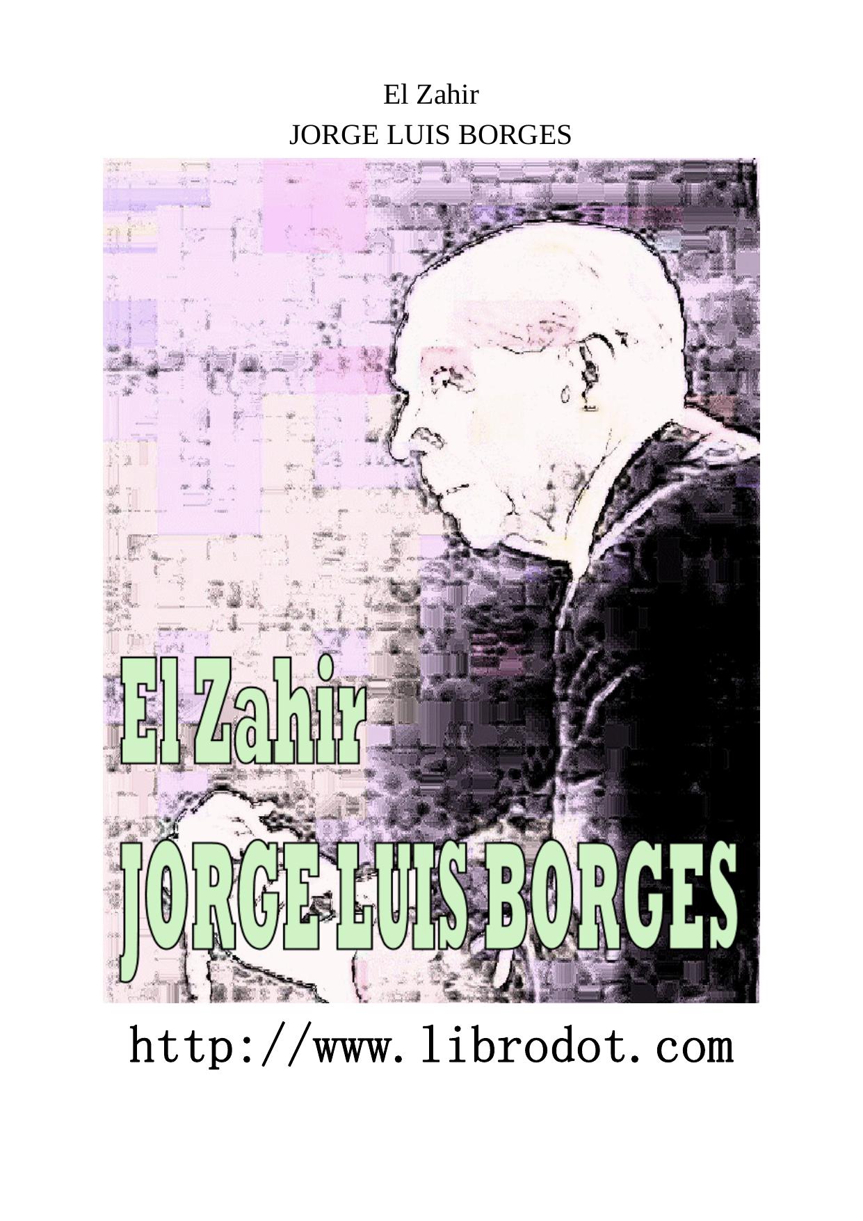 Microsoft Word - El Zahir.doc