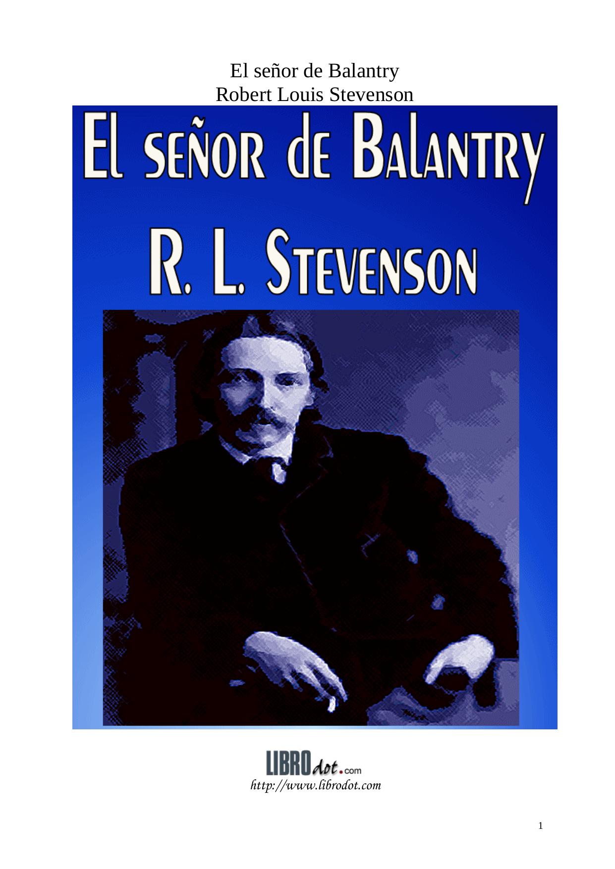 Microsoft Word - EL SENOR DE BALANTRY.doc