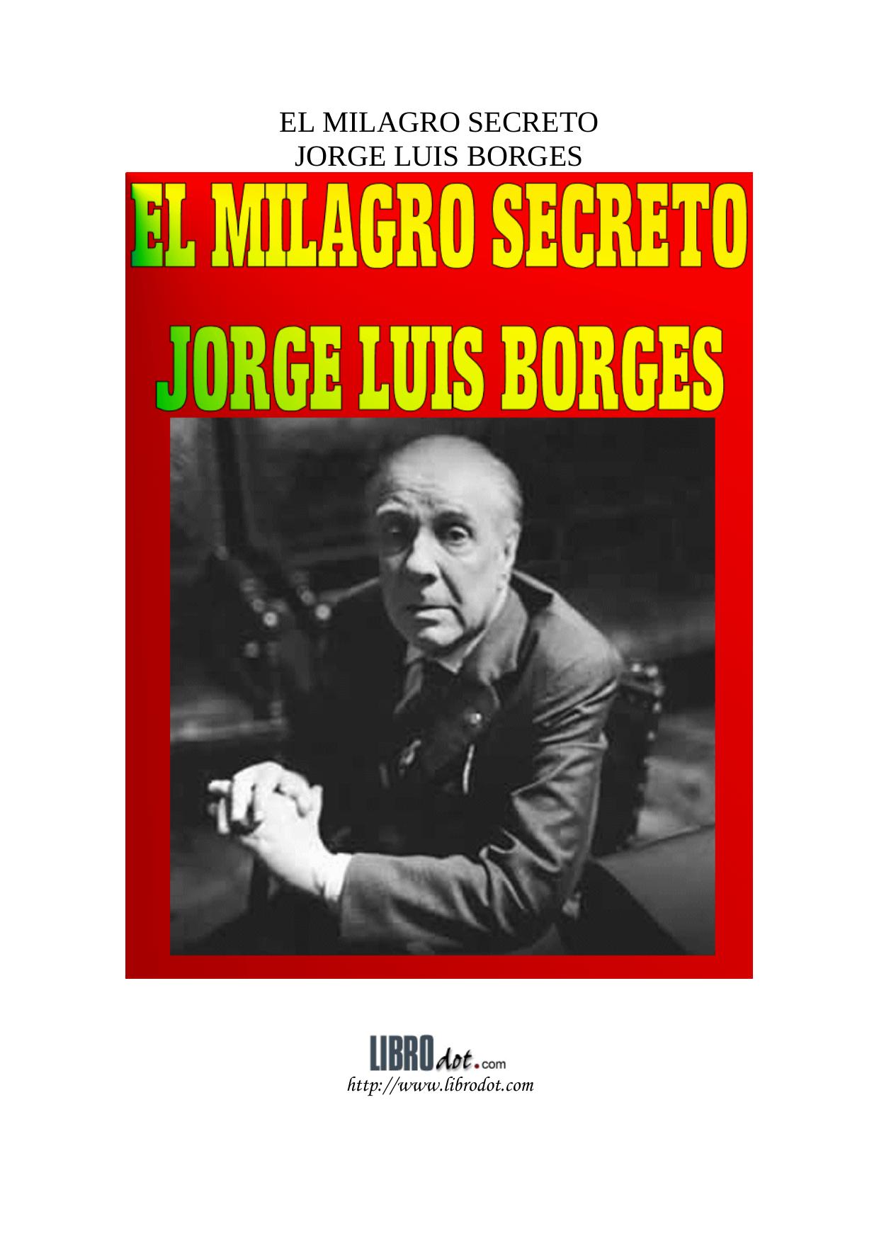 Microsoft Word - BORGES - EL MILAGRO SECRETO.doc
