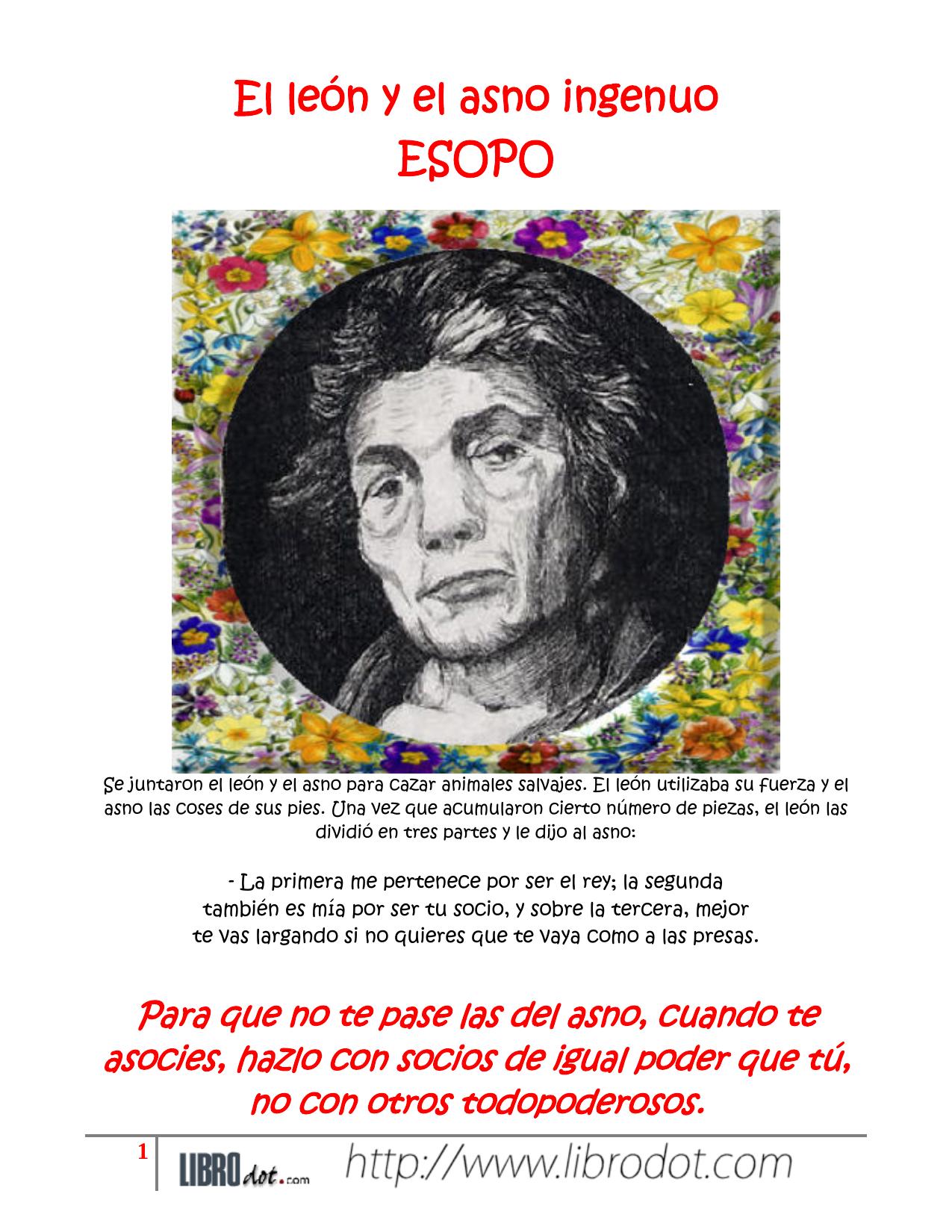 Microsoft Word - El leon y el asno ingenuo.doc