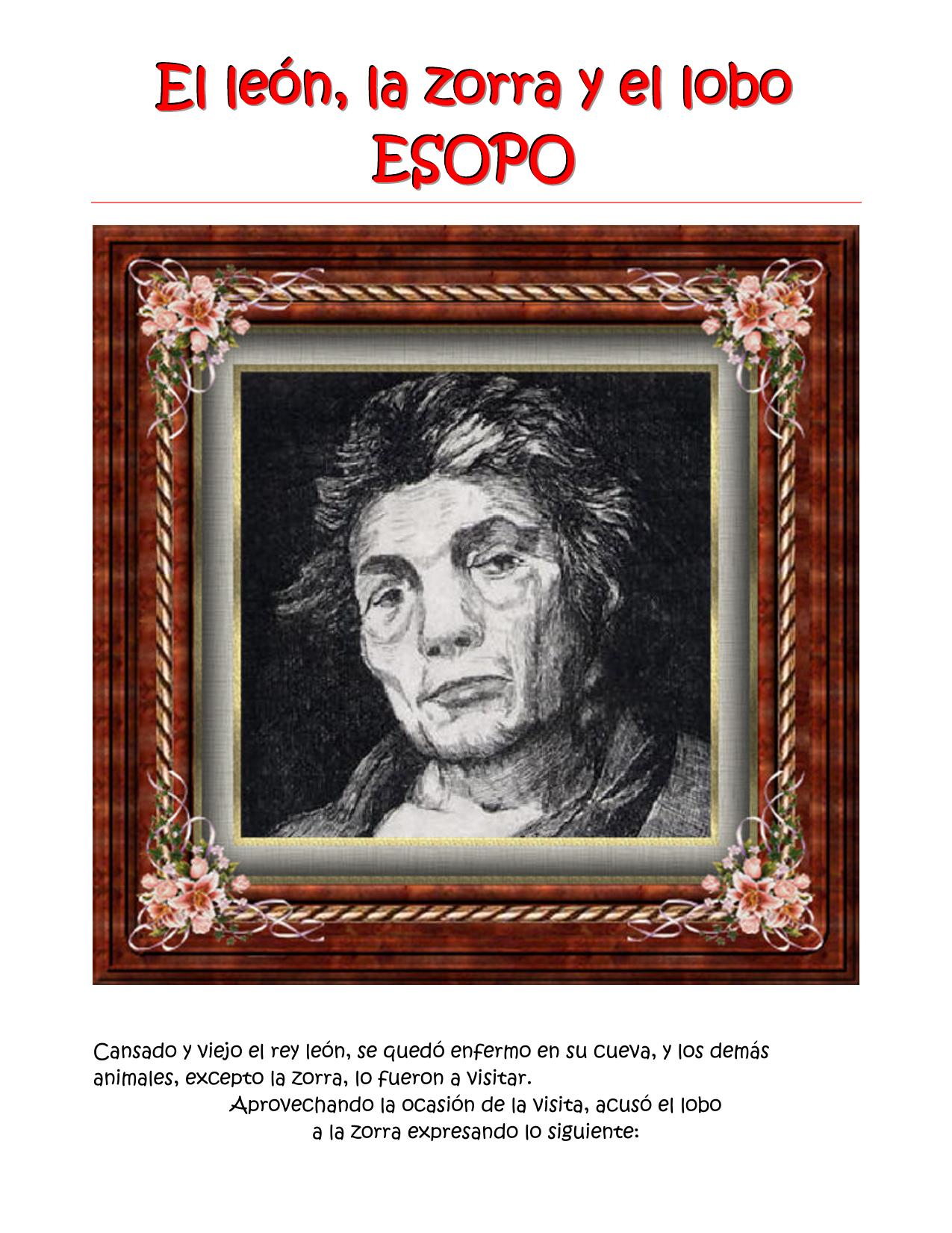 Microsoft Word - El leon la zorra y el lobo.doc