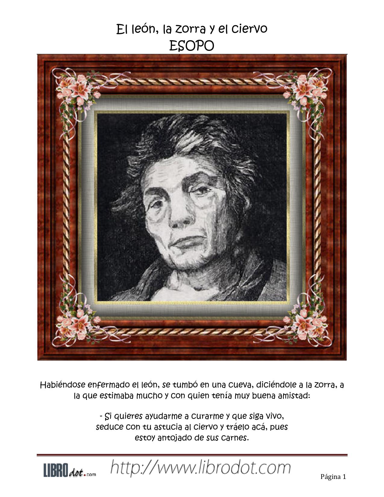 Microsoft Word - El leon, la zorra y el ciervo.doc