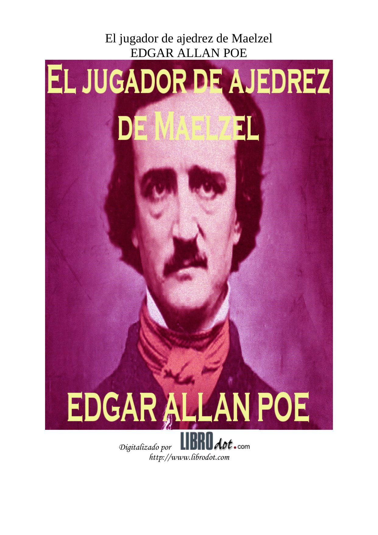 Microsoft Word - El jugador de ajedrez de Maelzel.doc