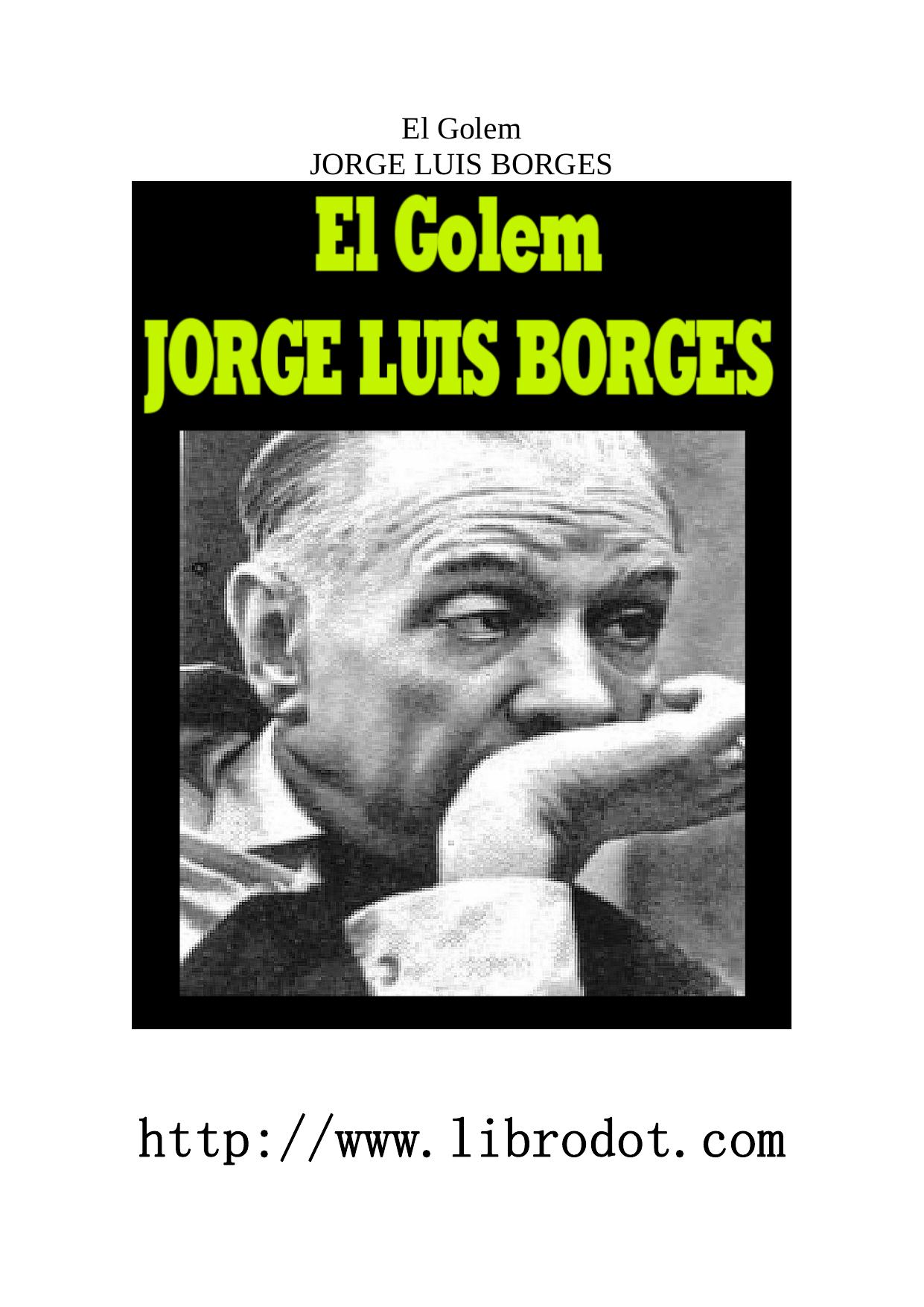 Microsoft Word - El Golem.doc