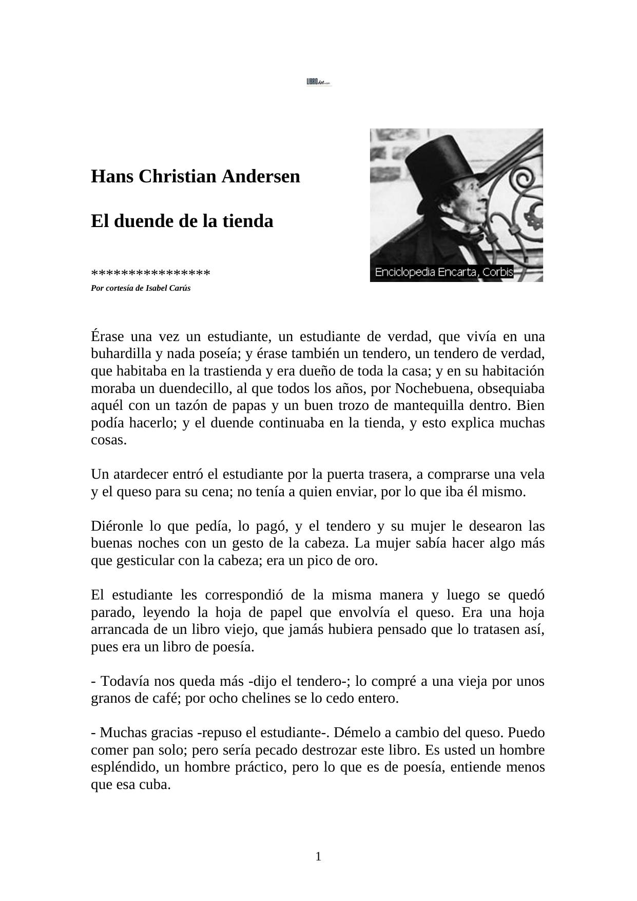 El duende de la tienda