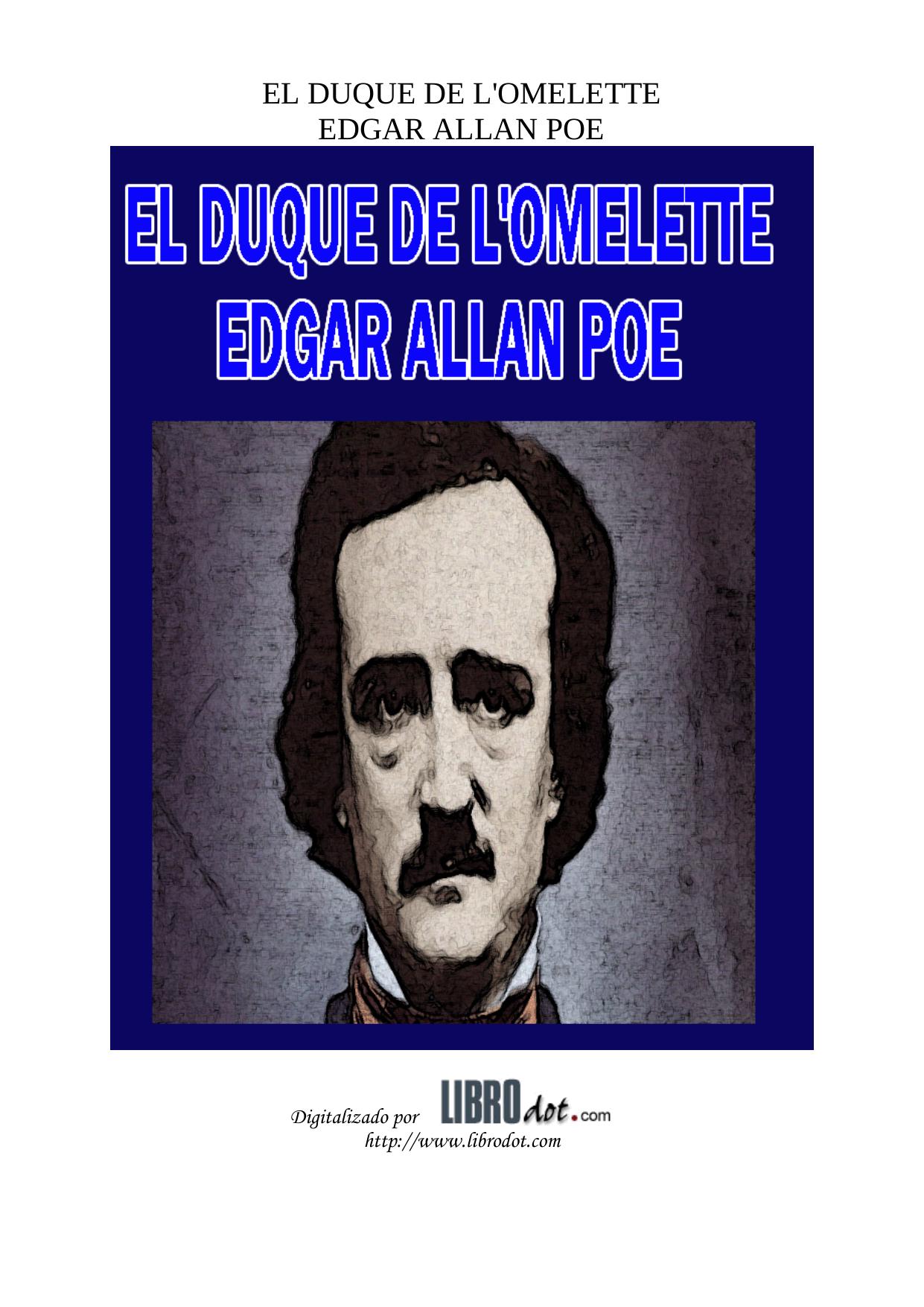Microsoft Word - POE - EL DUQUE L OMELETTE.doc