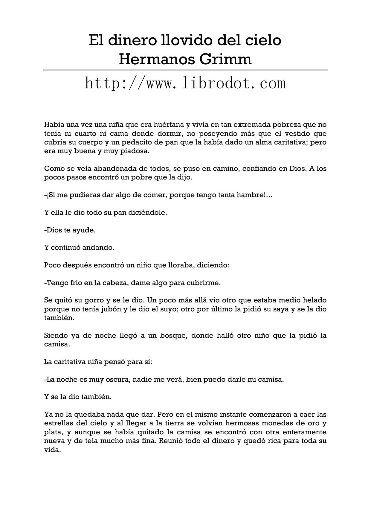 Microsoft Word - El dinero llovido del cielo.doc