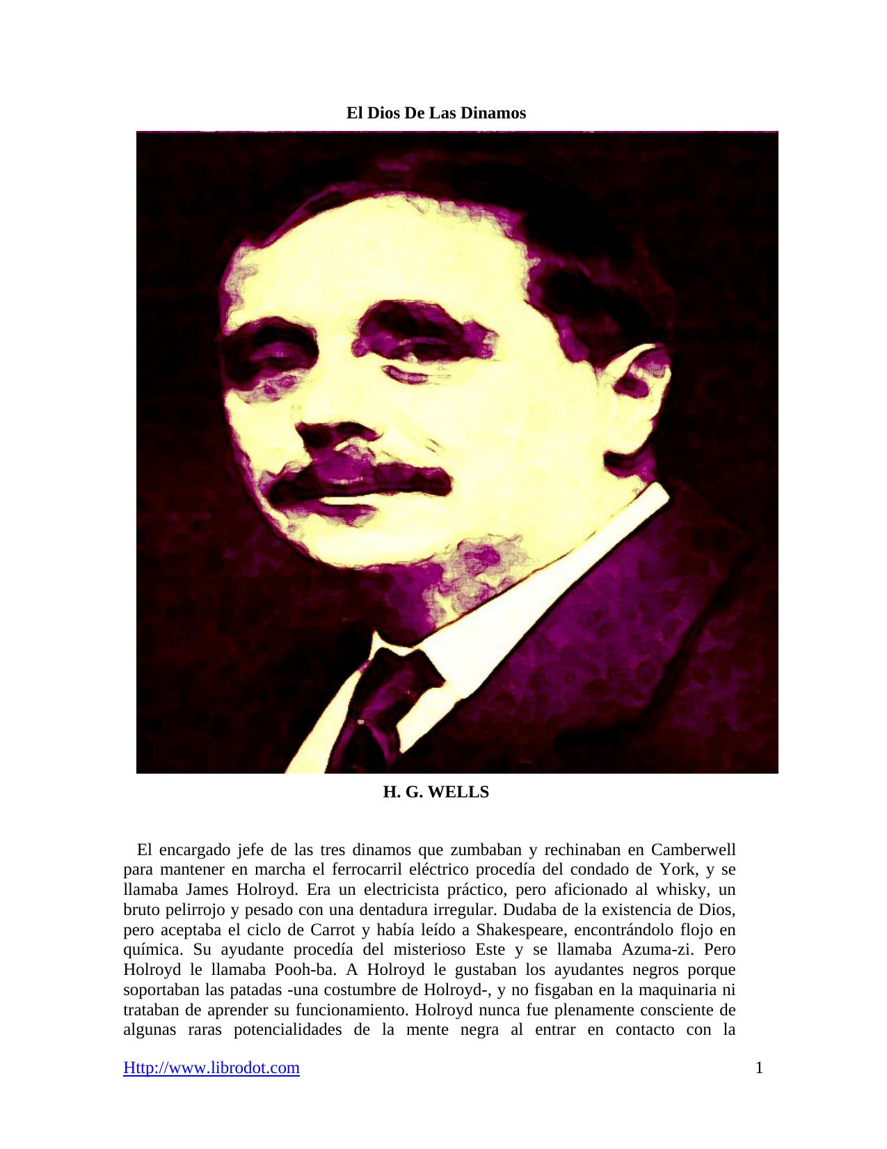 Microsoft Word - El Dios De Las Dinamos.doc