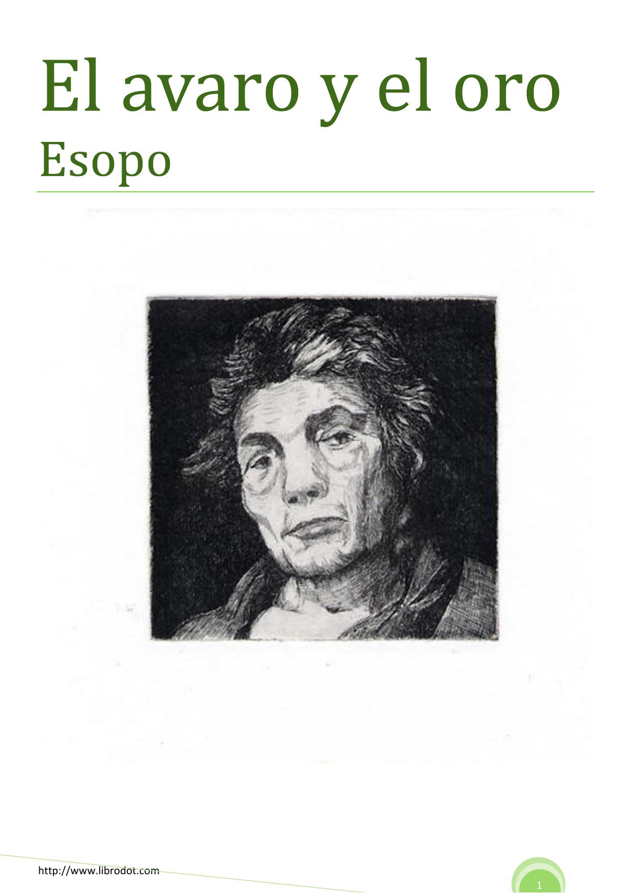 Microsoft Word - El avaro y el oro.doc