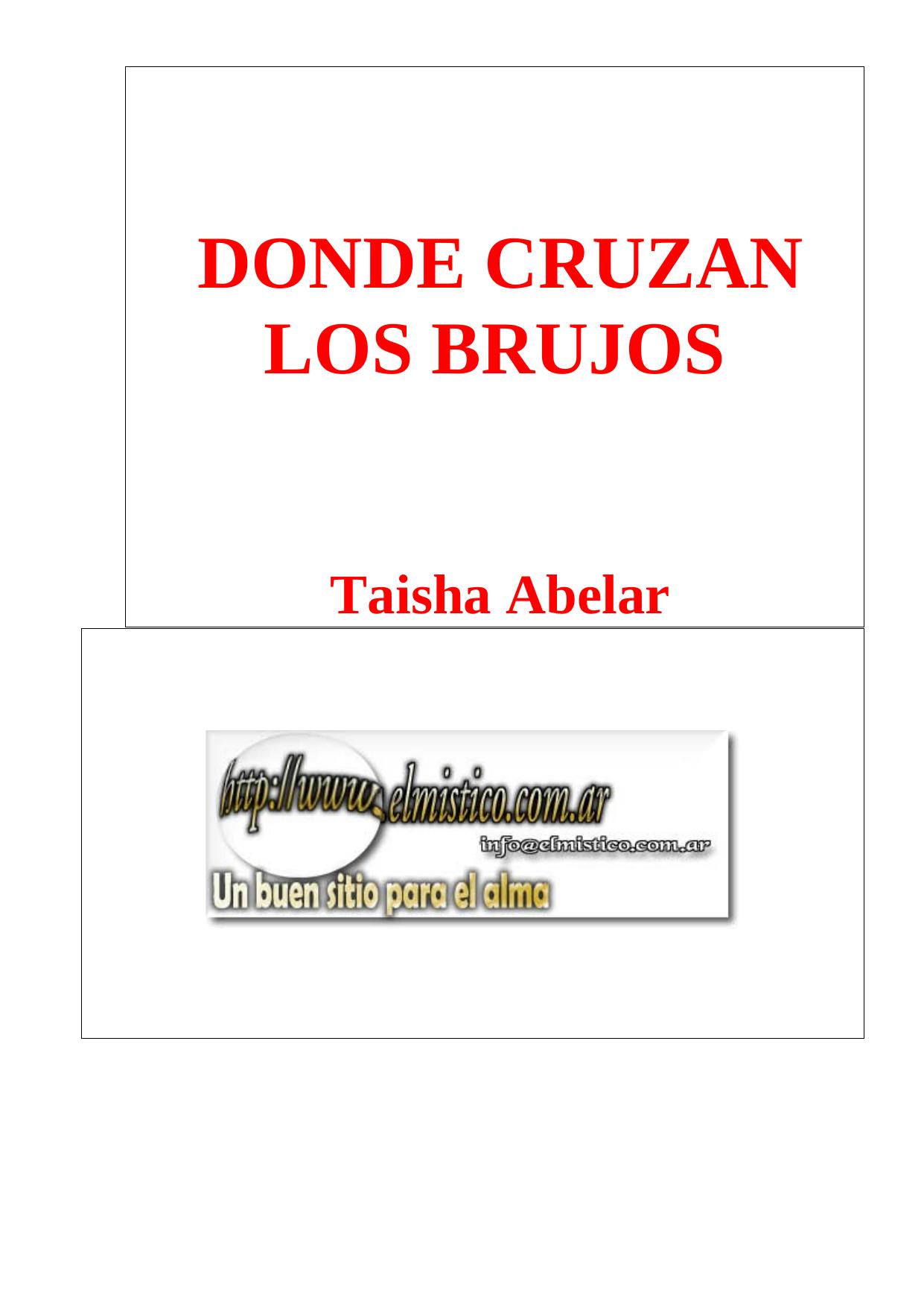 Donde Cruzan los Brujos