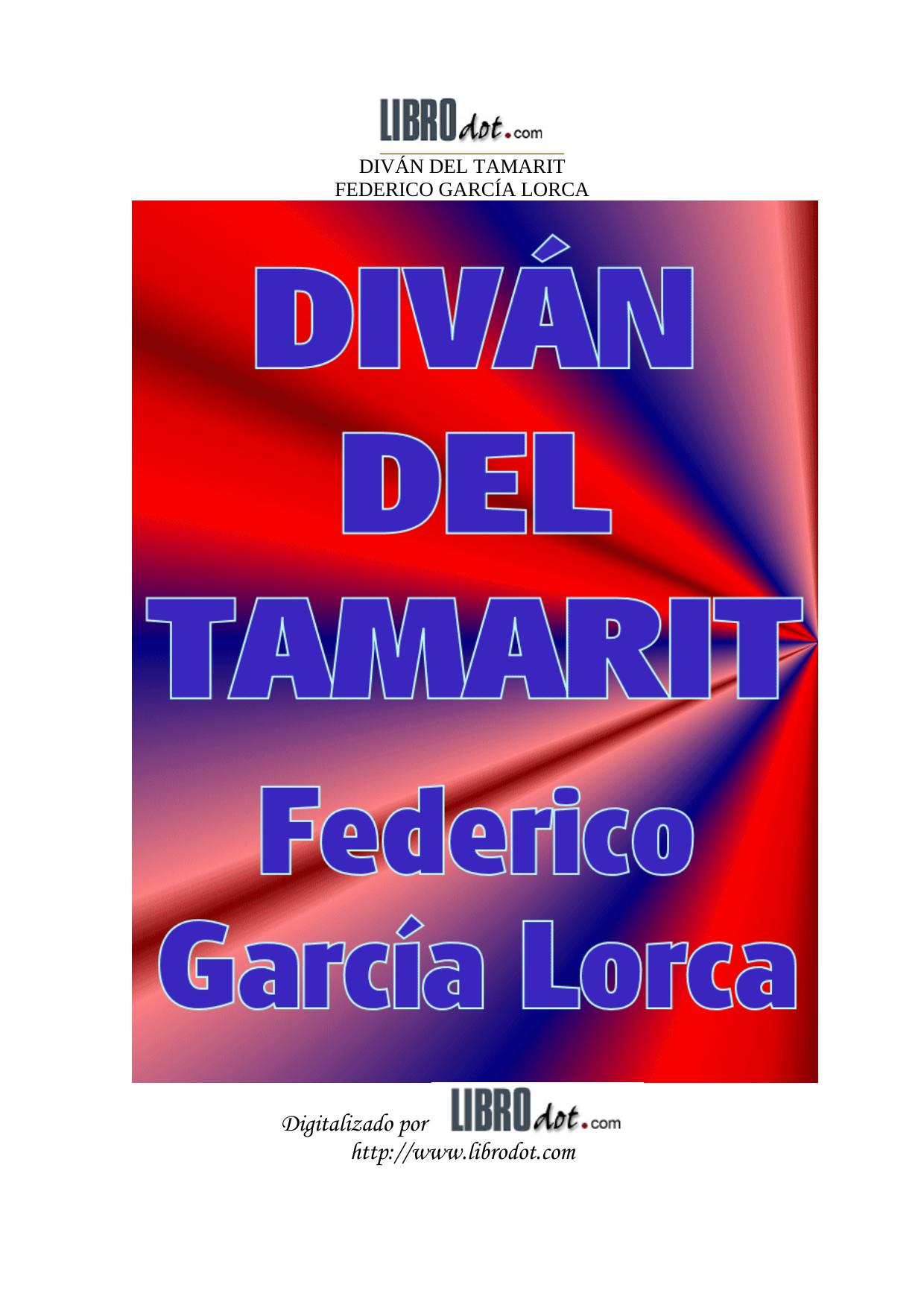 Diván del Tamarit