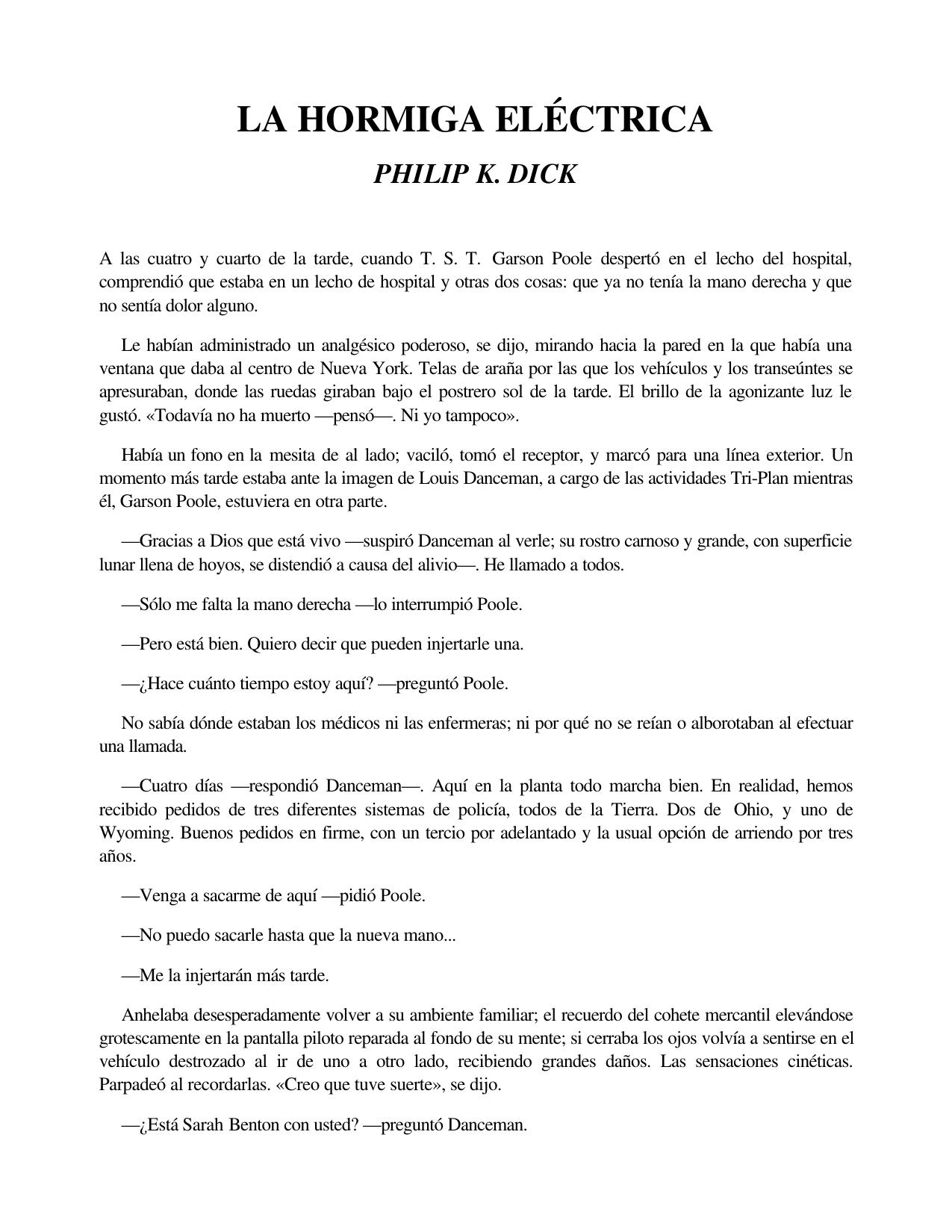 La Hormiga Eléctrica