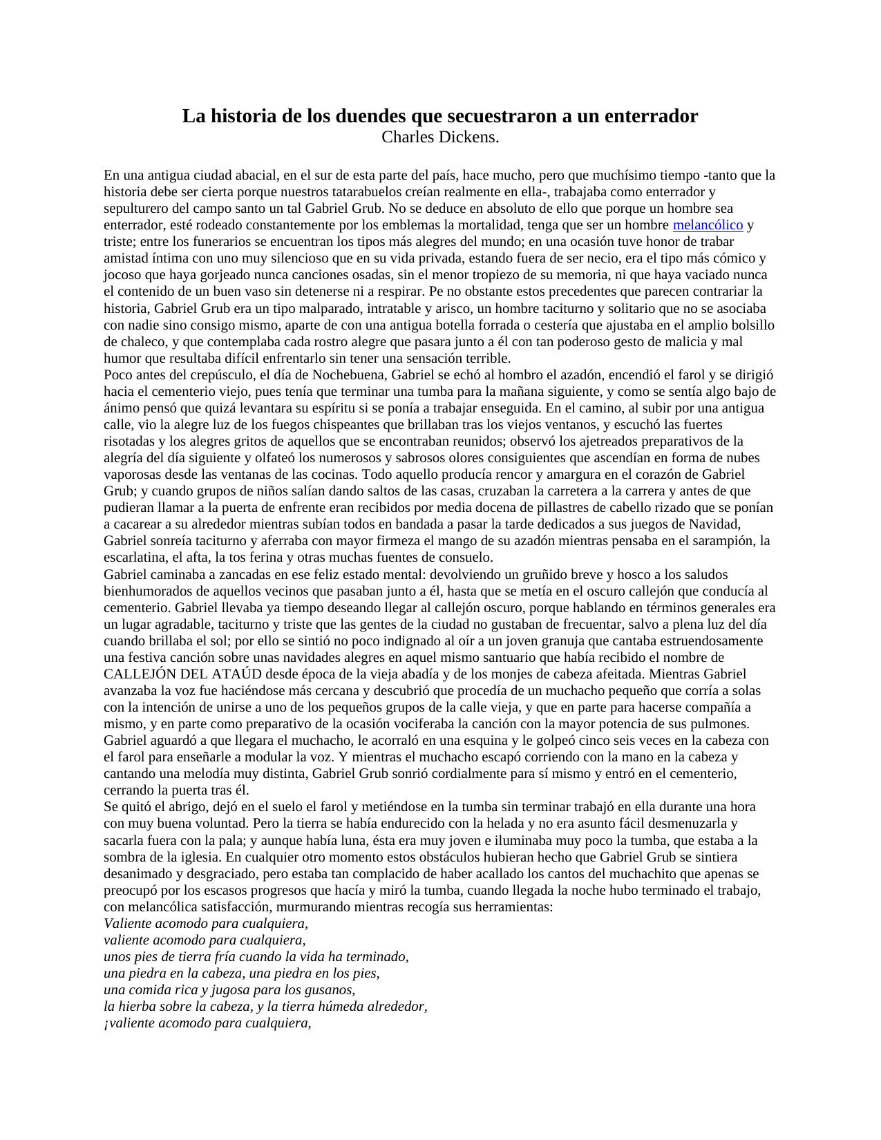 La historia de los duendes que secuestraron a un enterrador