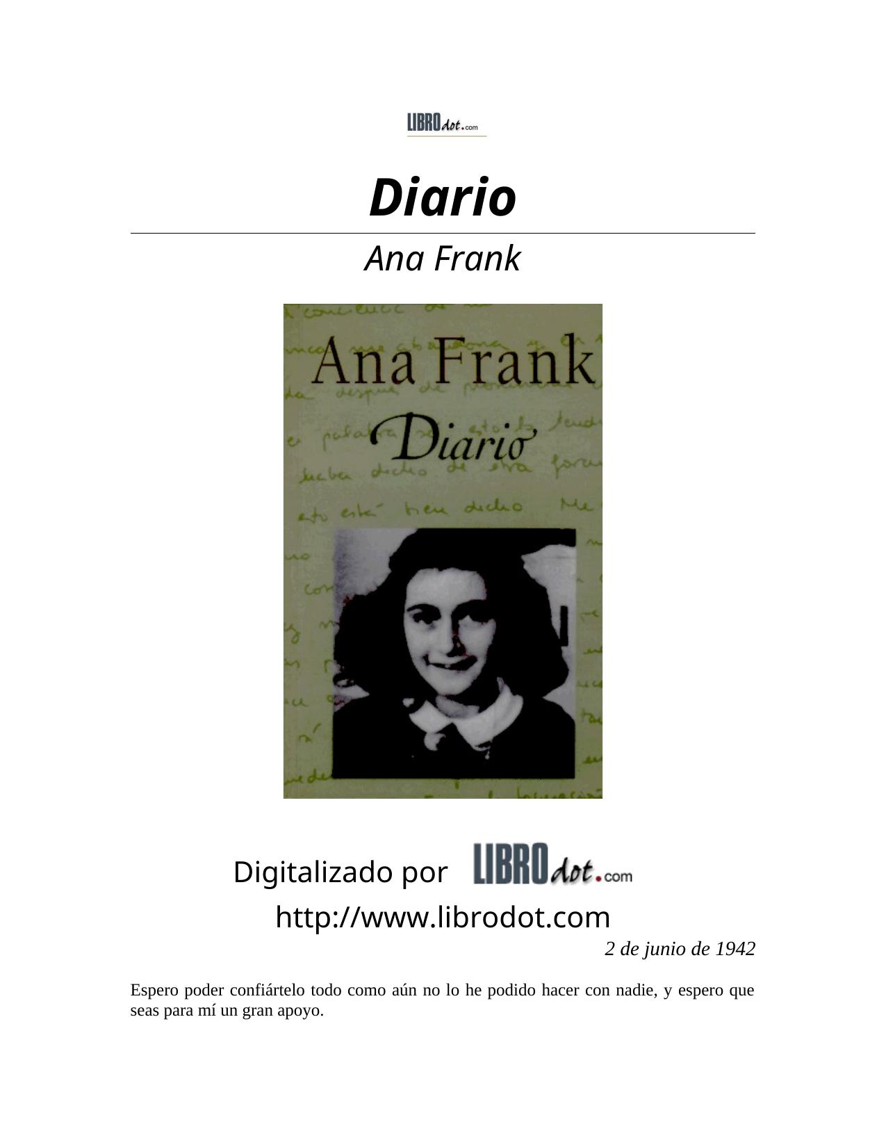 Diario de Ana Frank (Spanish Edition)