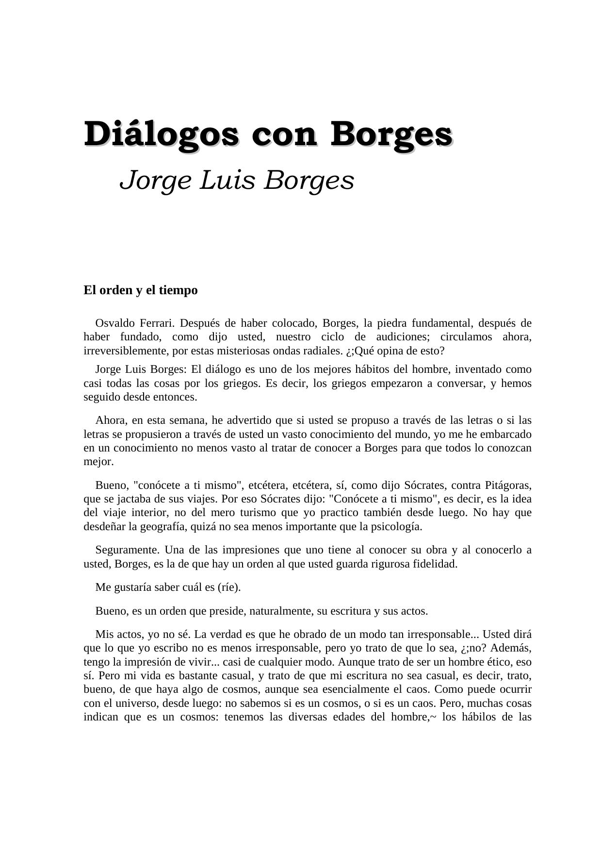 Microsoft Word - Borges, Jorge Luis - Dialogos Con Borges.Doc