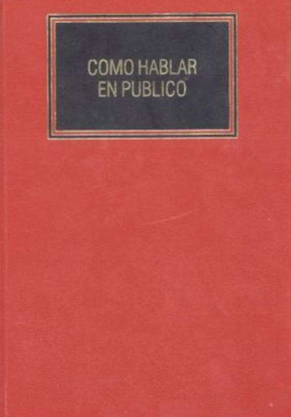 Deusto Como Hablar en Publico 1802