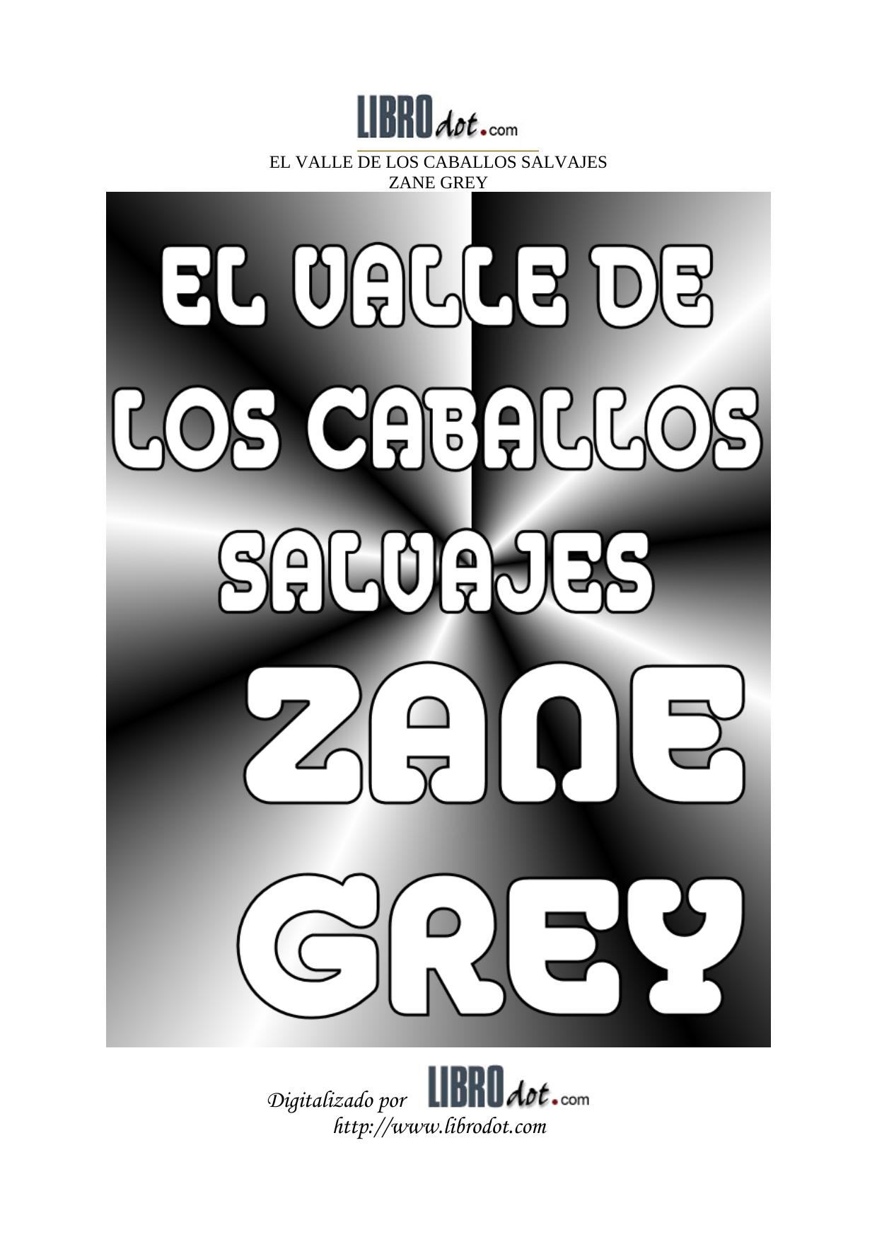 Valle de los caballos salvajes, El