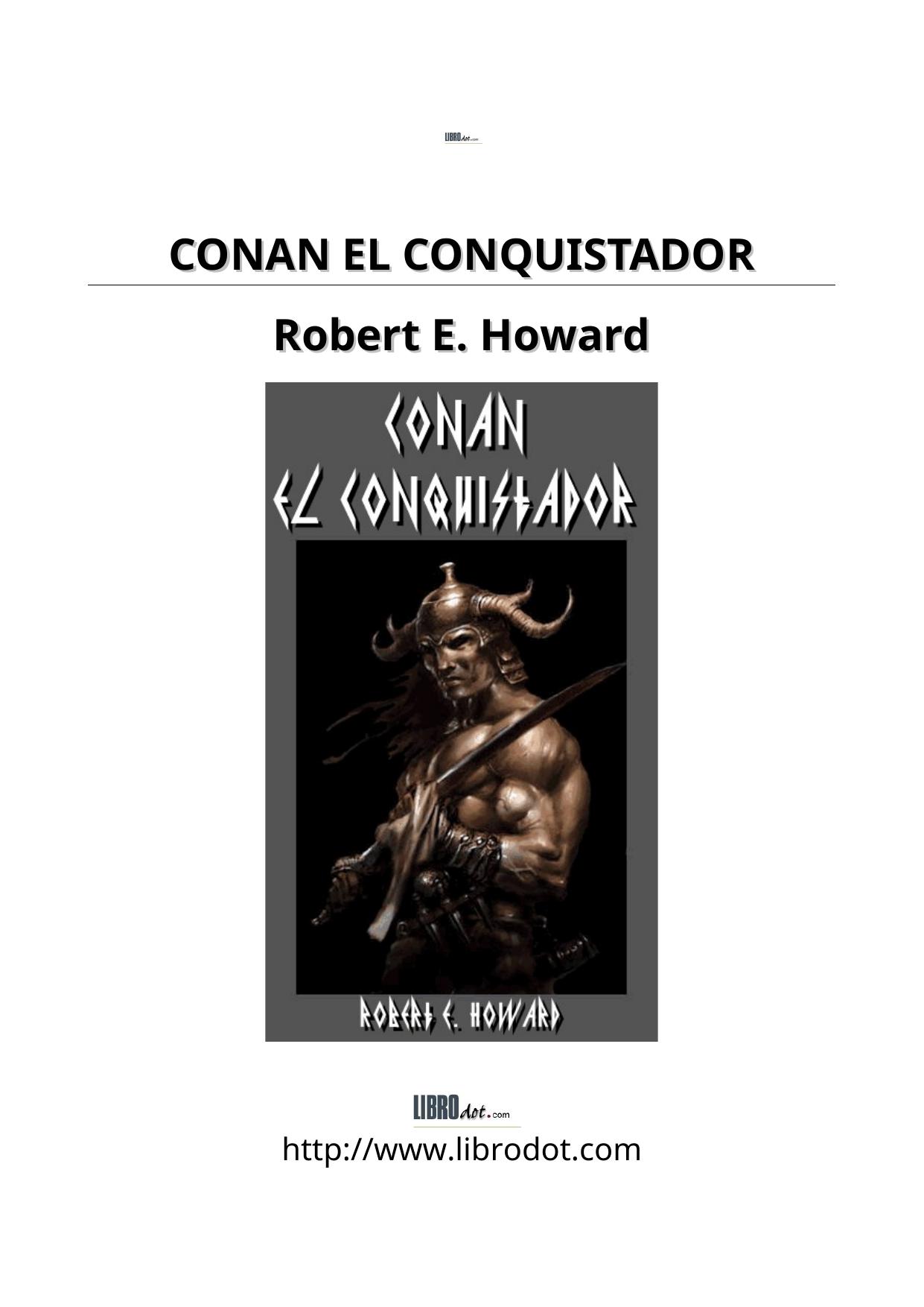 CONAN EL CONQUISTADOR